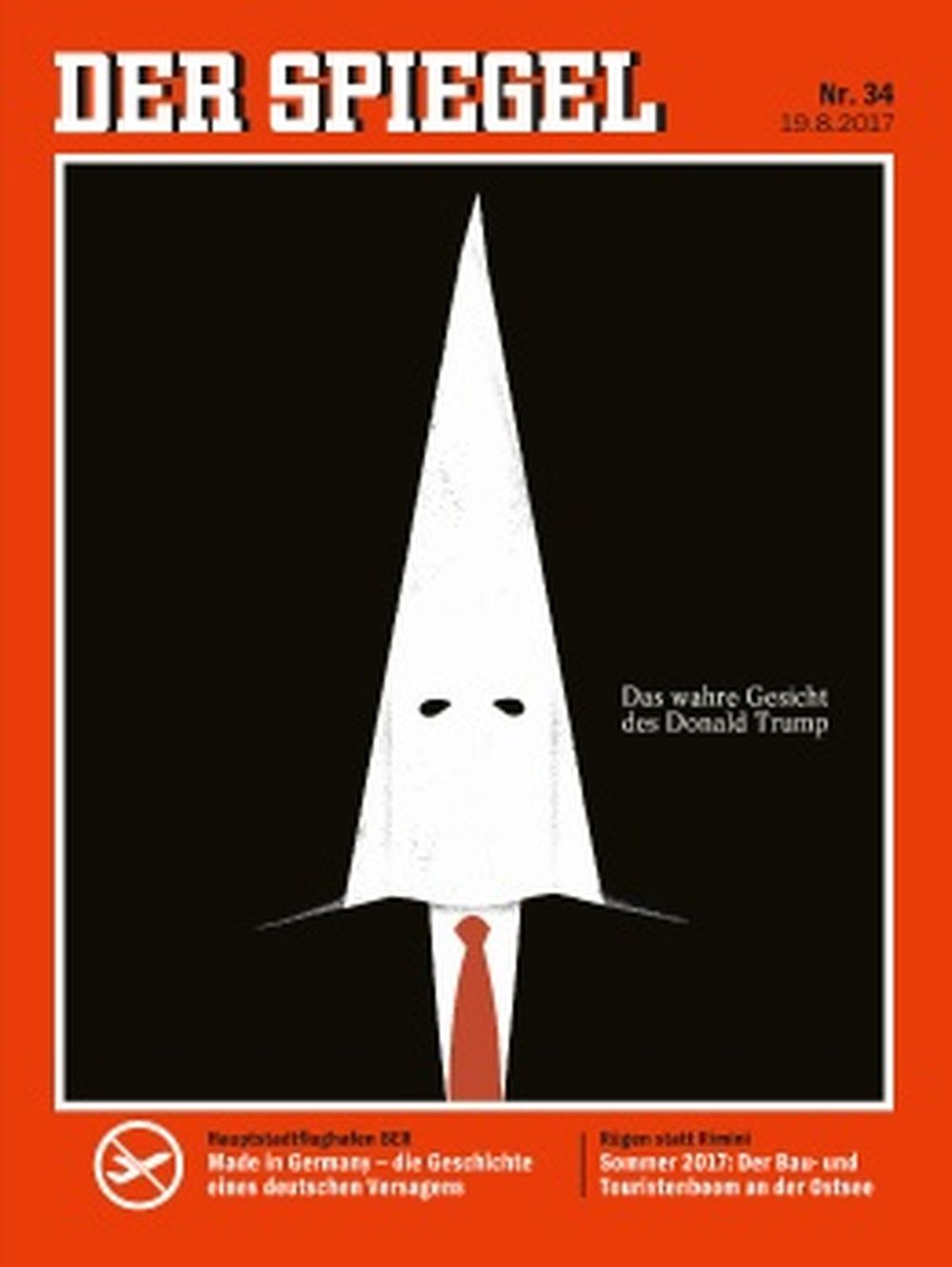 Der Spiegel Magazin Deutschland 2017-34 Donald Trump