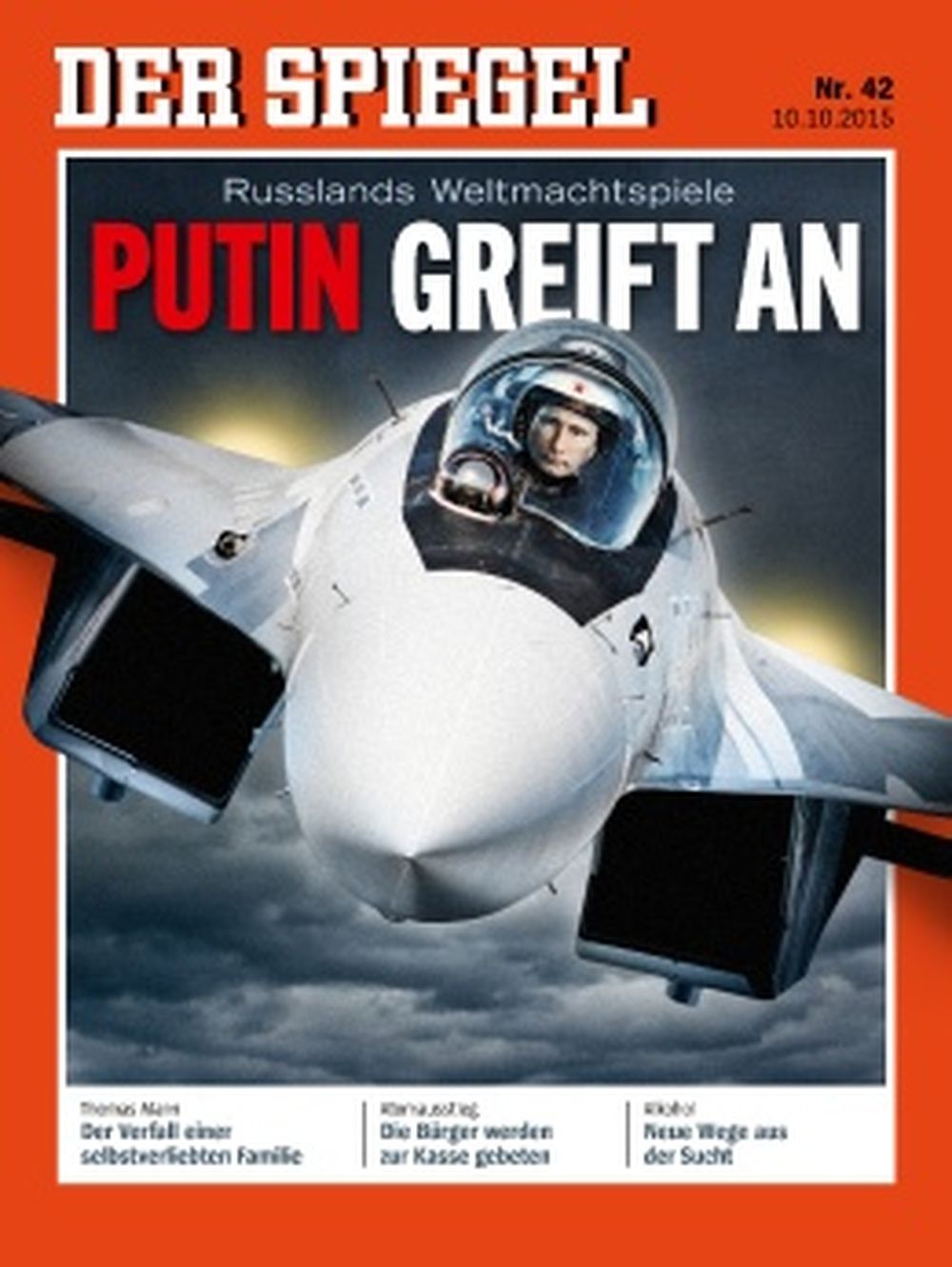 Der Spiegel Magazin Deutschland 2015-42 Putin
