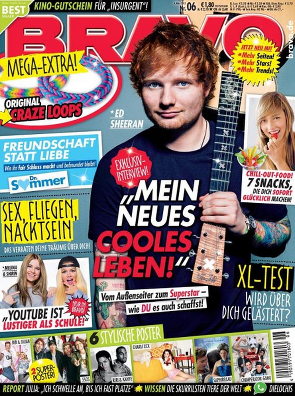 Bravo Magazin Deutschland 2015-06 Ed Sheeran