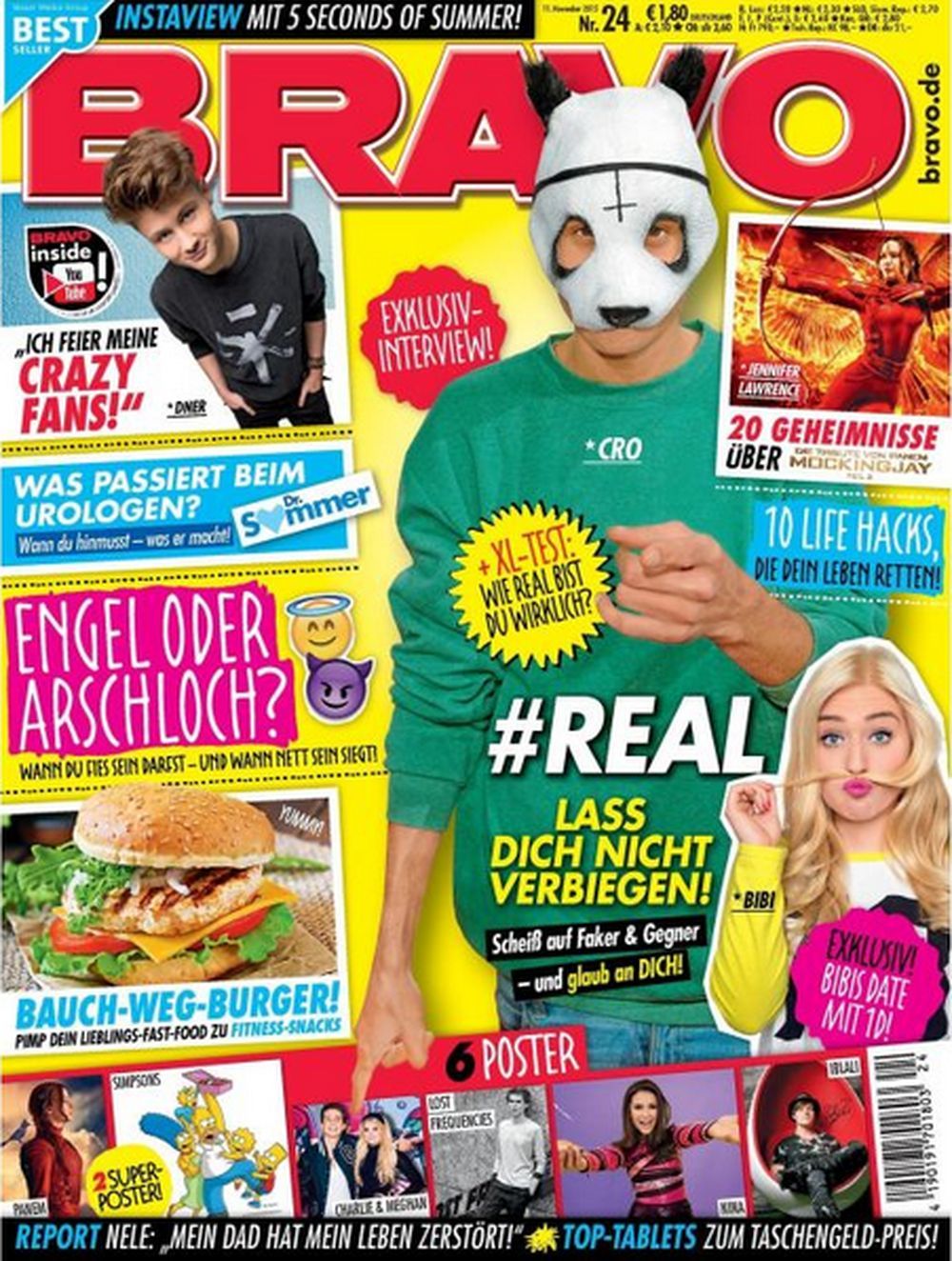 Bravo Magazin Deutschland 2015-24 Jennifer Lawrence