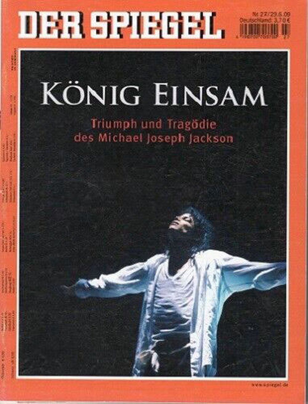 Der Spiegel Magazin Deutschland 2009-27 Michael Jackson
