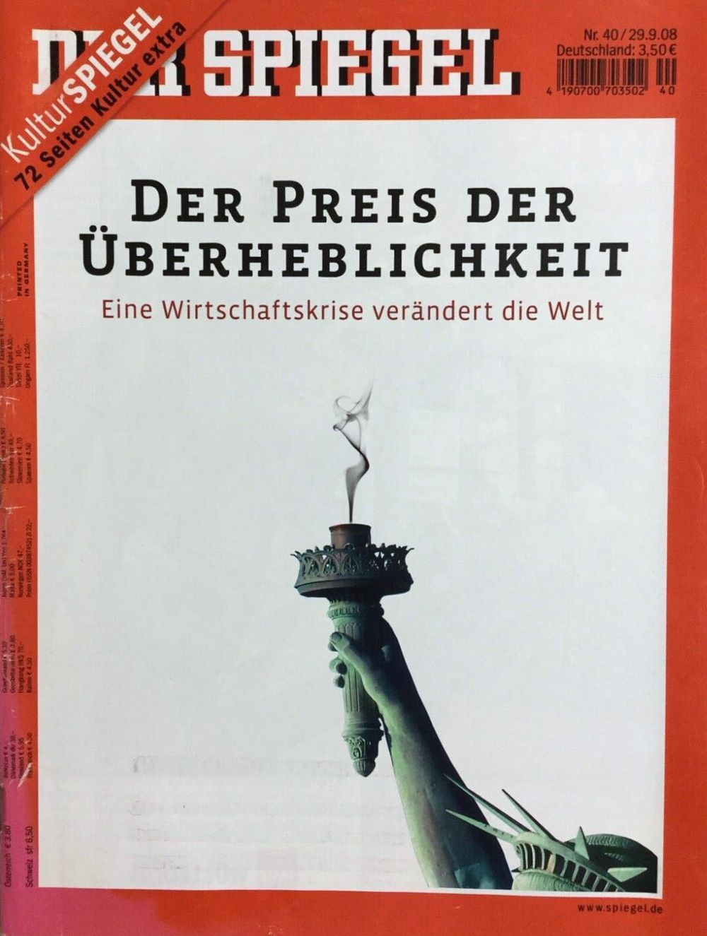 Der Spiegel Magazin Deutschland 2008-44 George W. Bush