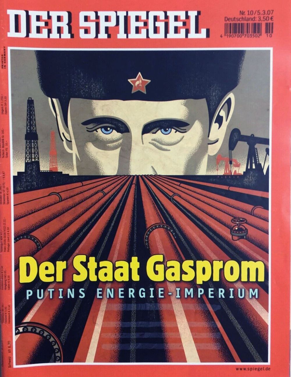 Der Spiegel Magazin Deutschland 2007-10 Putin
