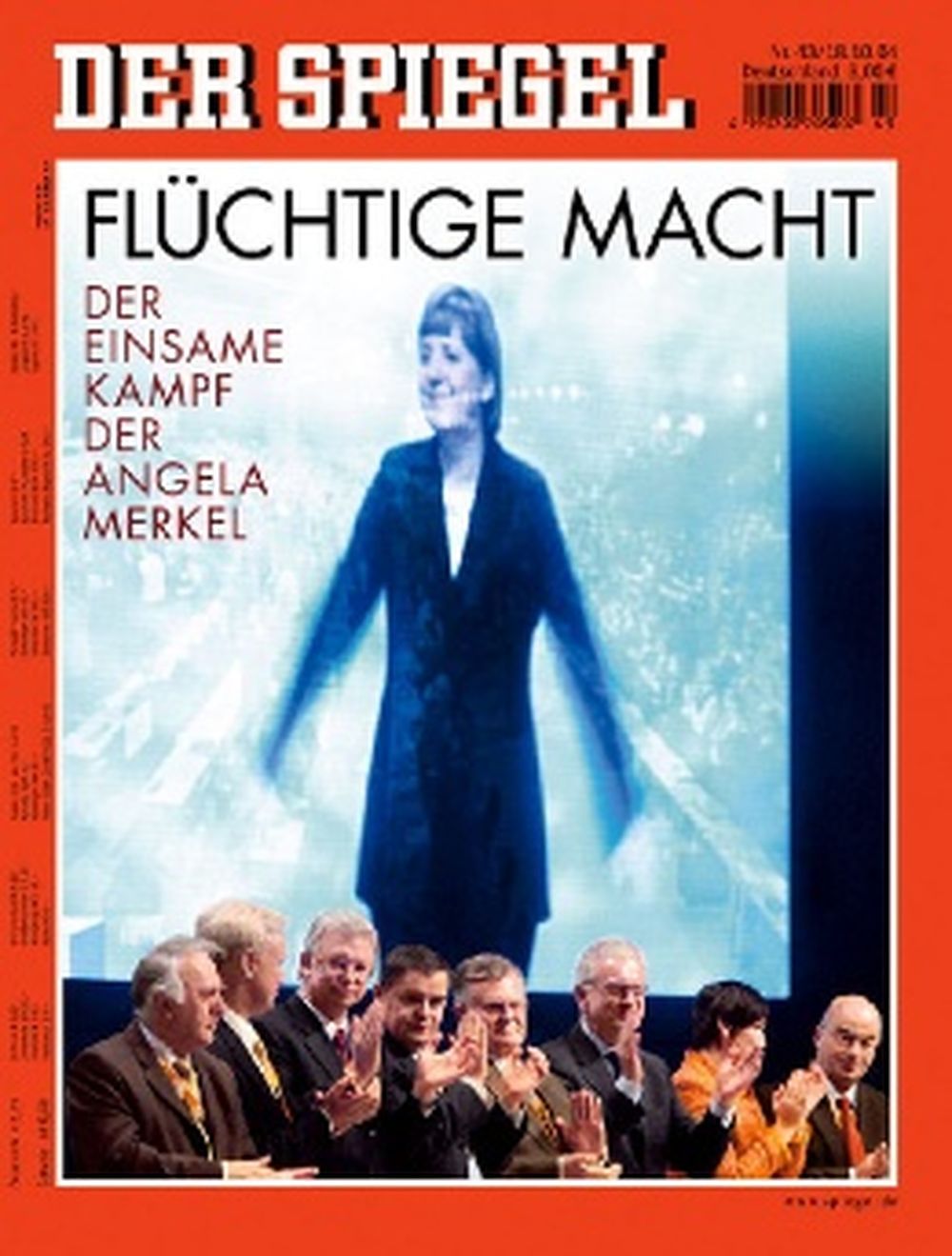 Der Spiegel Magazin Deutschland 2004-43 Angela Merkel