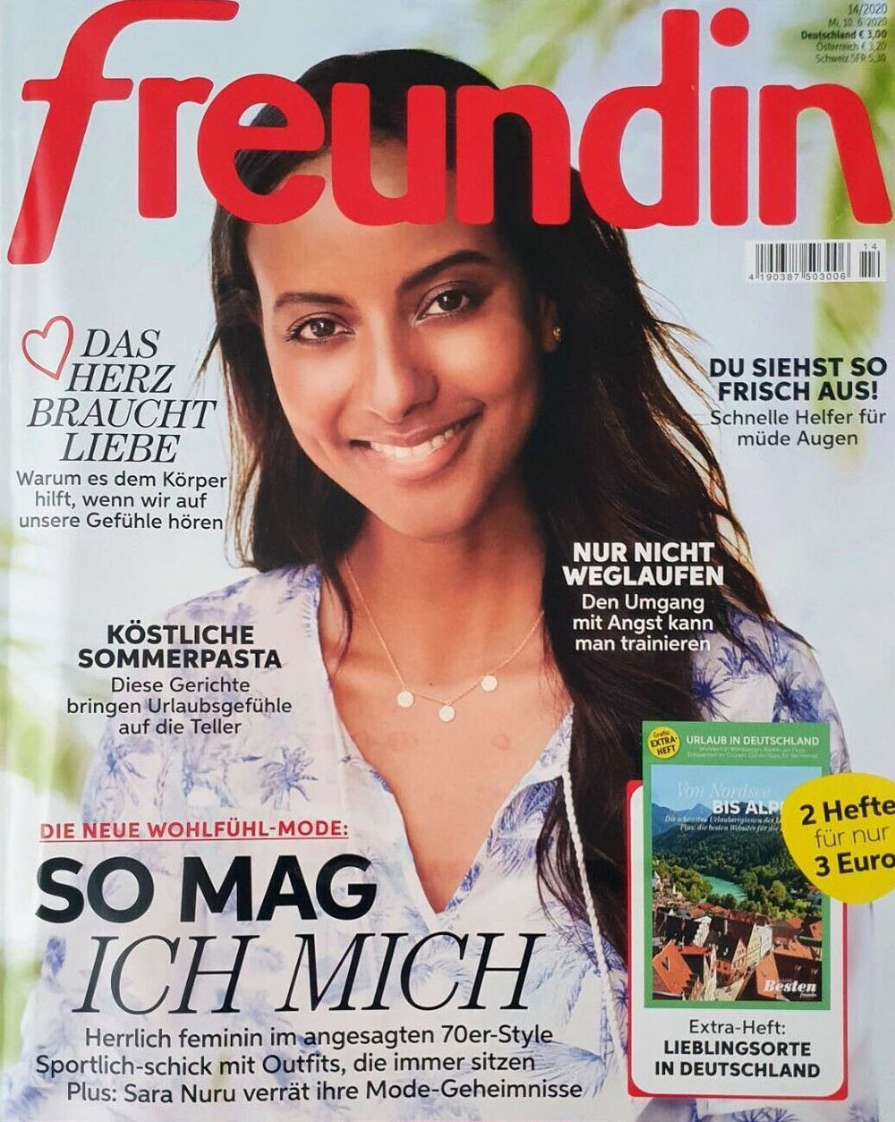 Freundin Magazin Deutschland 2020-14 Sara Nuru