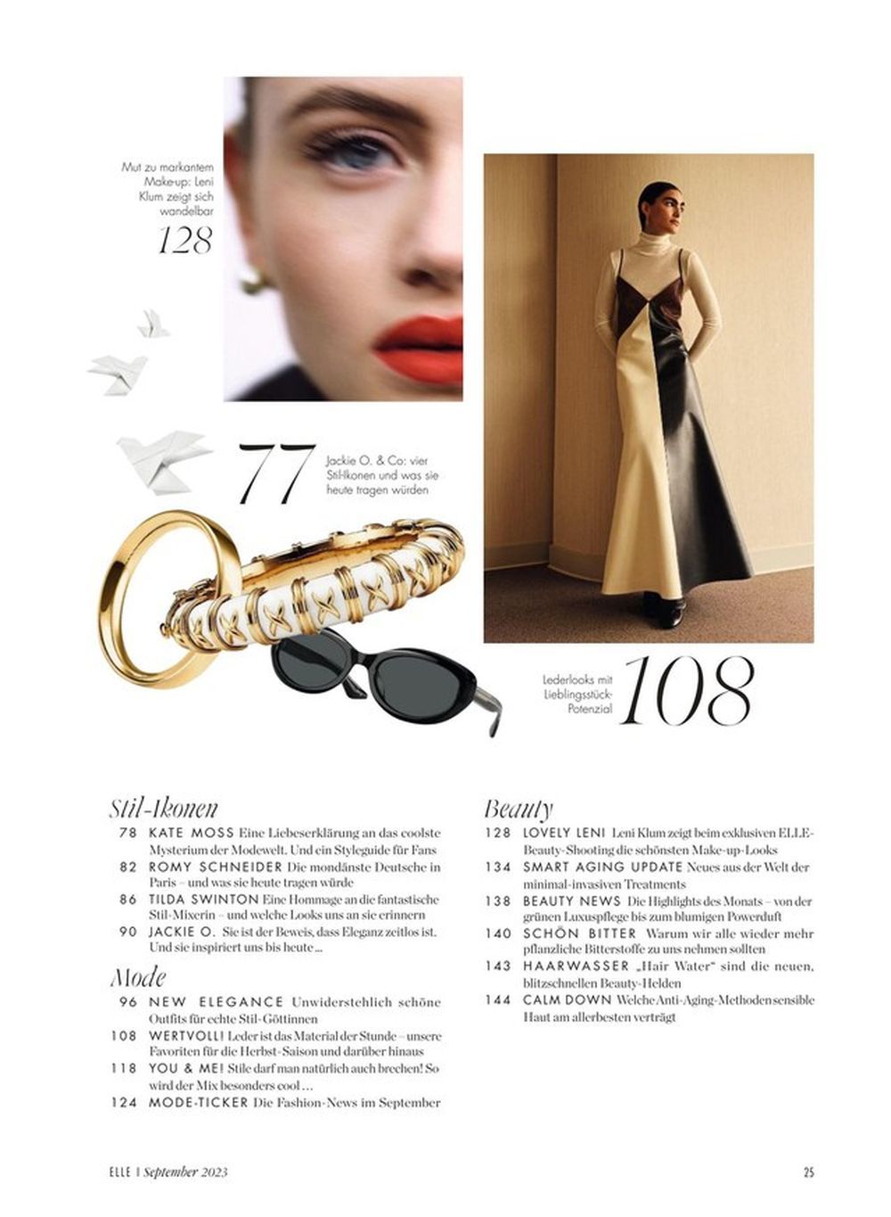 Elle Magazin Deutschland 2023-09 Vanessa Axente