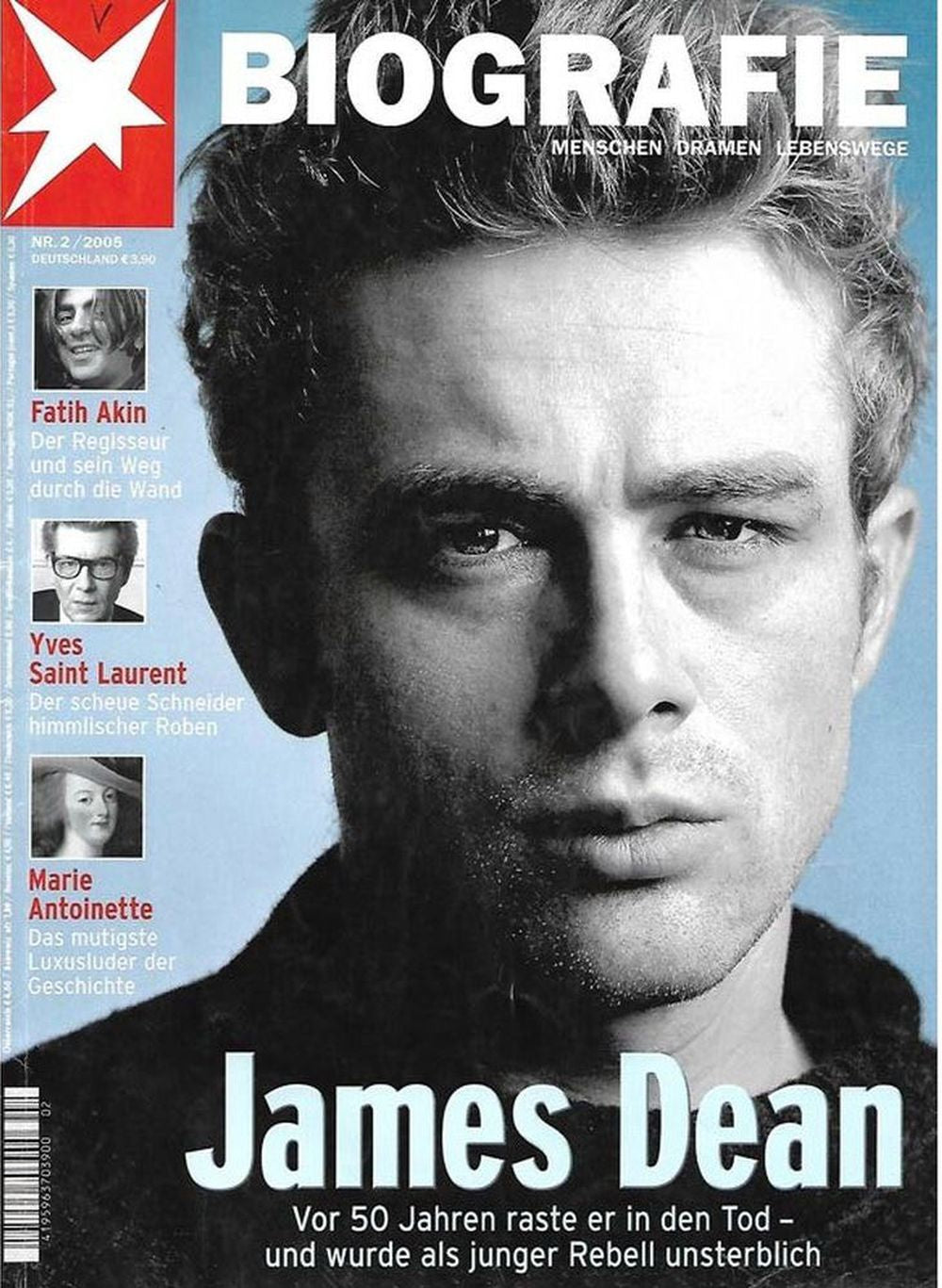Stern Biografie Magazin Deutschland 2005-02 James Dean Yves Saint Laurent Marie Antoinette