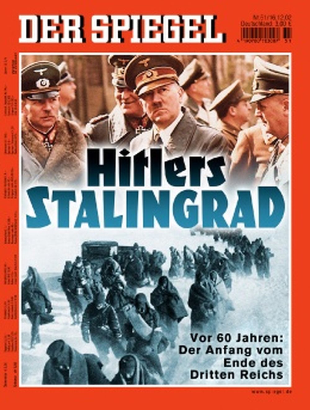 Der Spiegel Magazin Deutschland 2002-51 Hitler Stalingrad