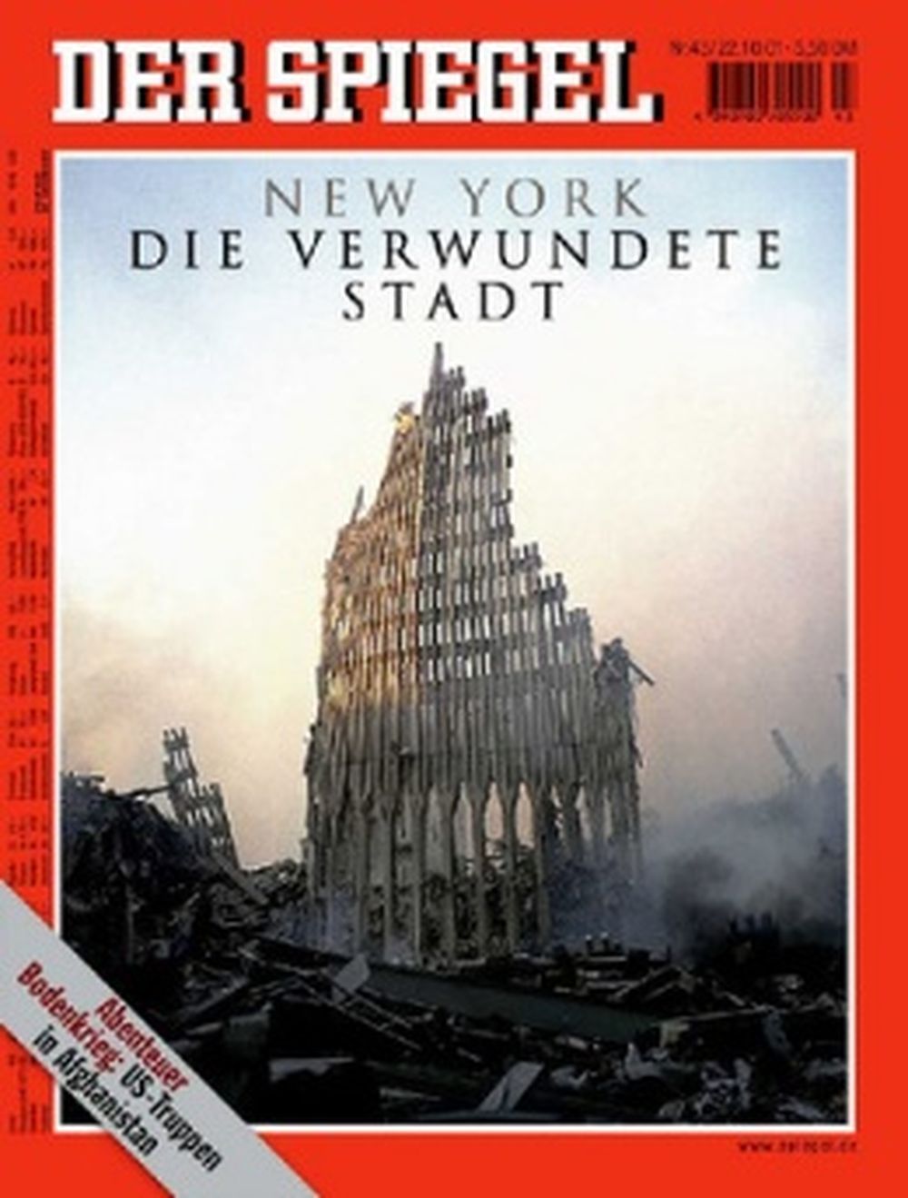 Der Spiegel Magazin Deutschland 2001-43 9/11 Twin Towers