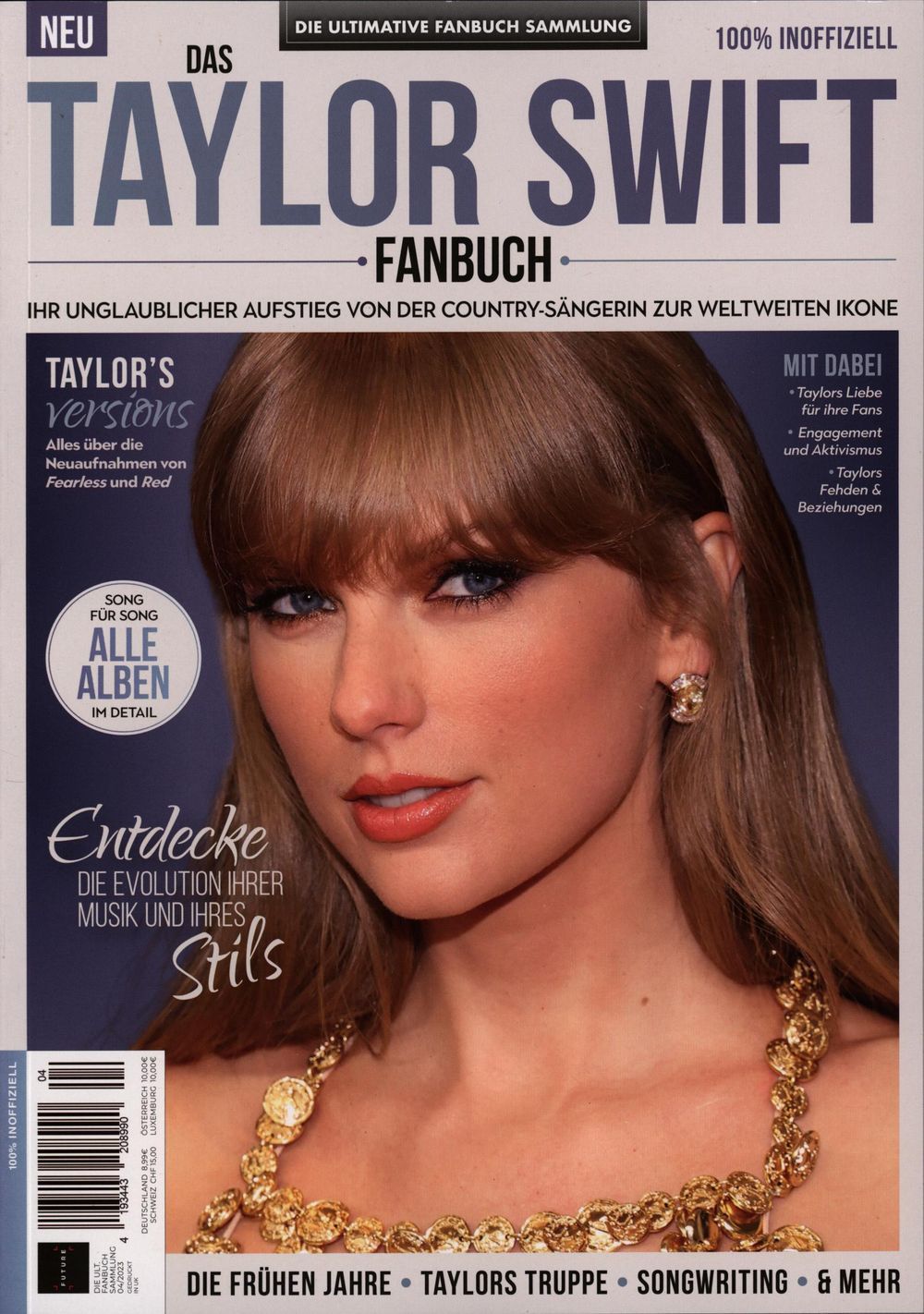 Fanbuch Sammlung Magazin Deutschland 2023-04 Taylor Swift