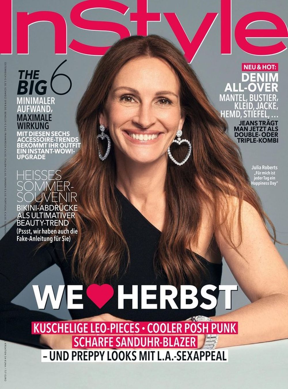 InStyle Magazin Deutschland 2023-10 Julia Roberts Charlize Theron