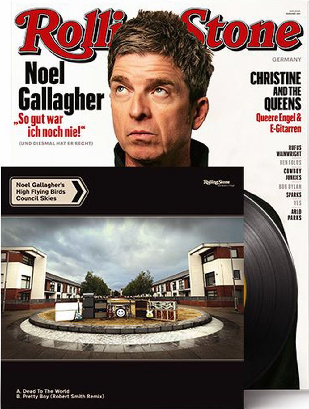 Rolling Stone Magazin Deutschland 2023-06 Noel Gallagher + Vinyl