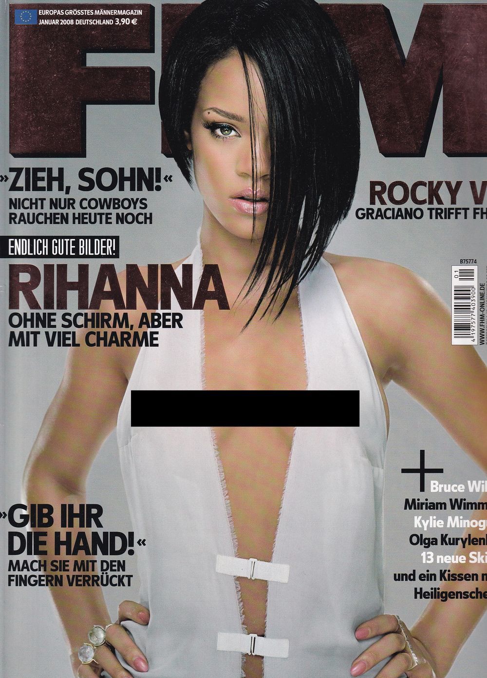 FHM Magazin Deutschland 2008-01 Rihanna #87