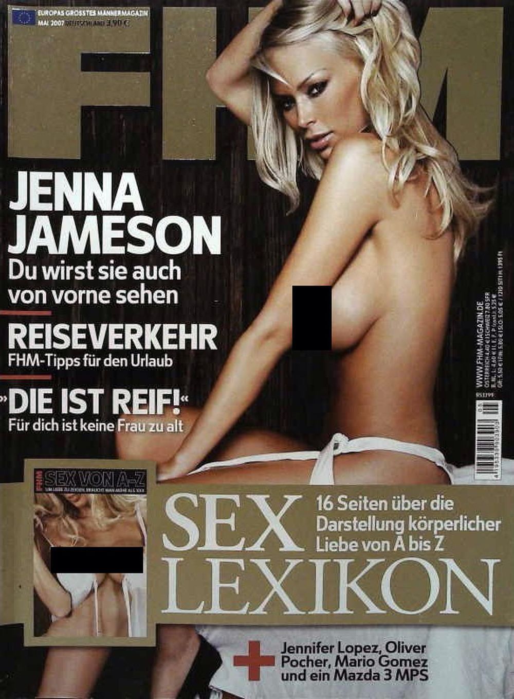 FHM Magazin Deutschland 2007-05 Jenna Jameson Jennifer Lopez