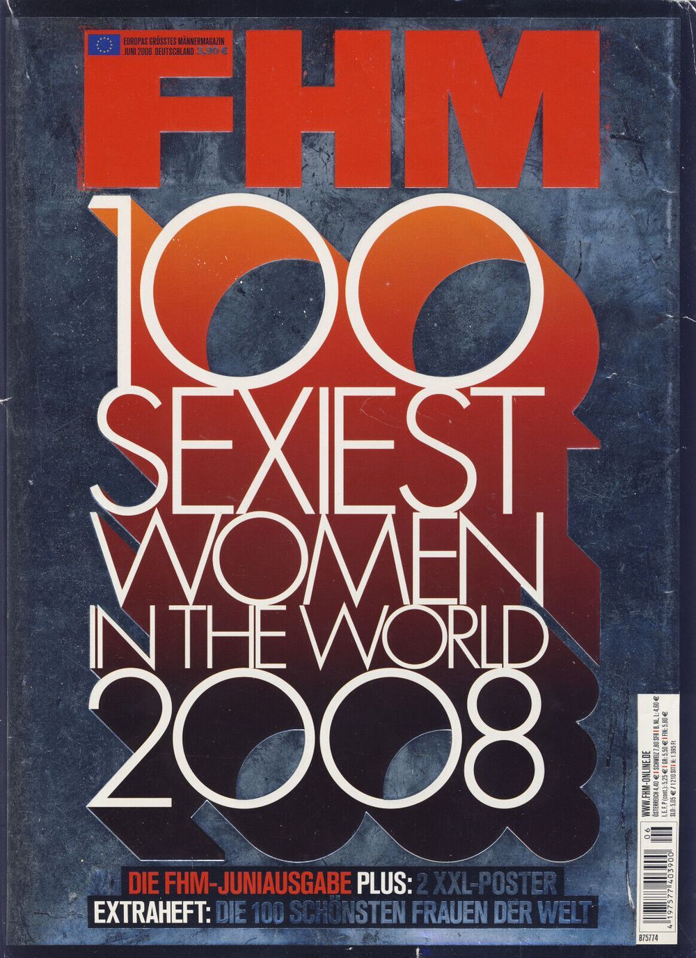 FHM Magazin Deutschland 2008-06 Laura Haddock Rihanna Elena Rotter #92