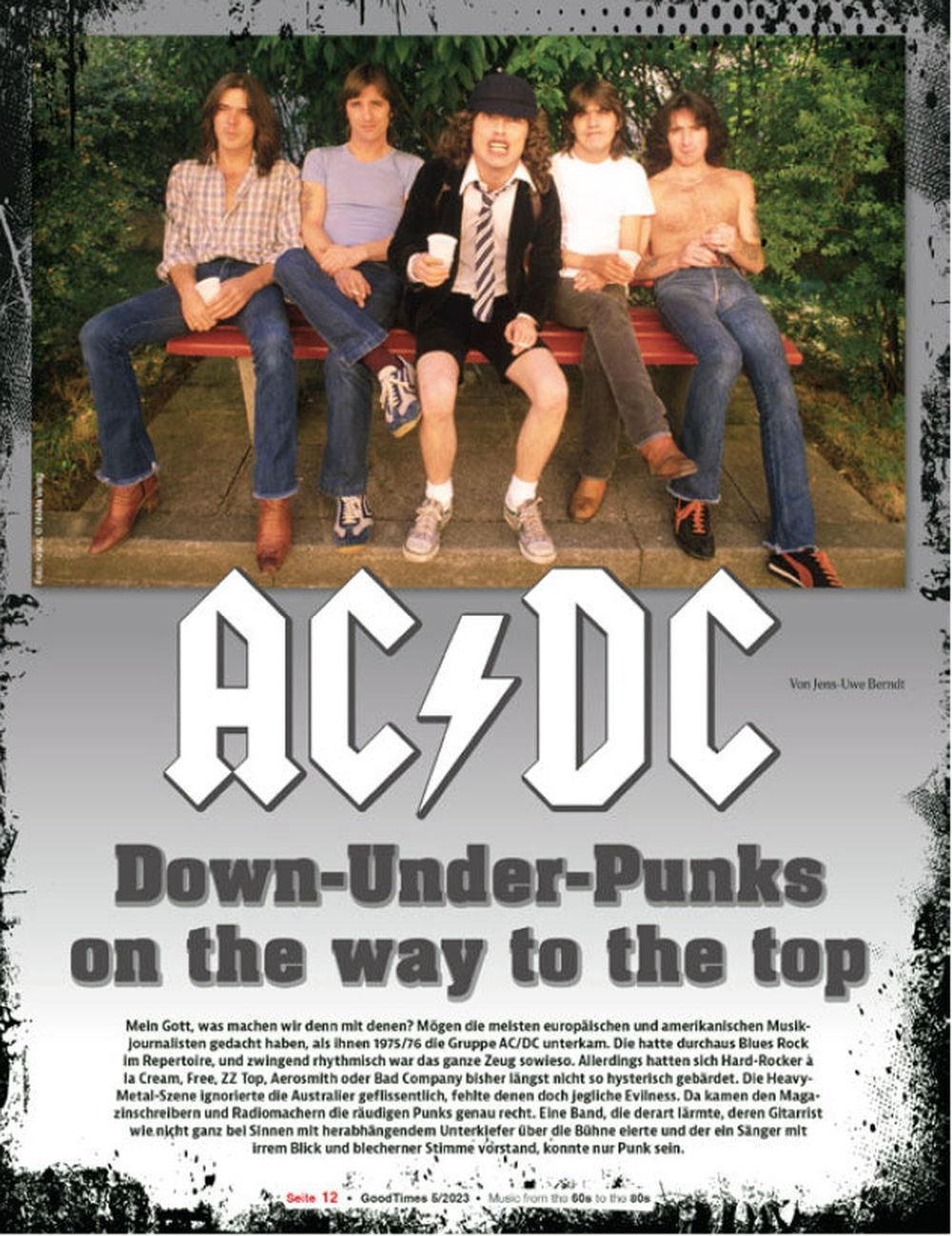 Good Times Magazin Deutschland 2023-05 AC/DC Doro The Rubettes Elton John Neil Young
