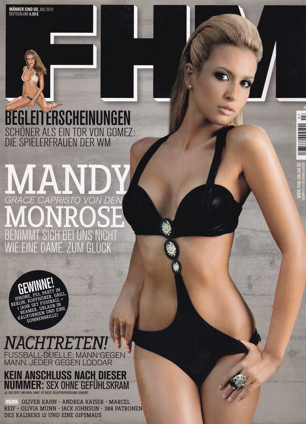 FHM Magazin Deutschland 2010-07 Olivia Munn Mandy Grace Capristo Andrea Kaiser #117