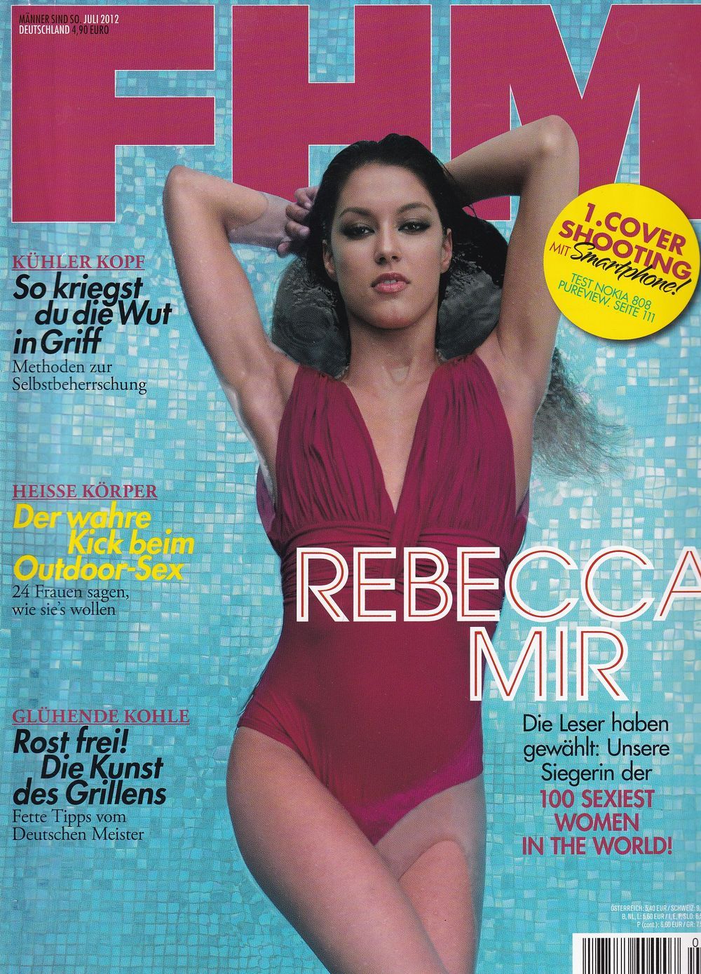 FHM Magazin Deutschland 2012-07 Rebecca Mir Tiffany Habib #140