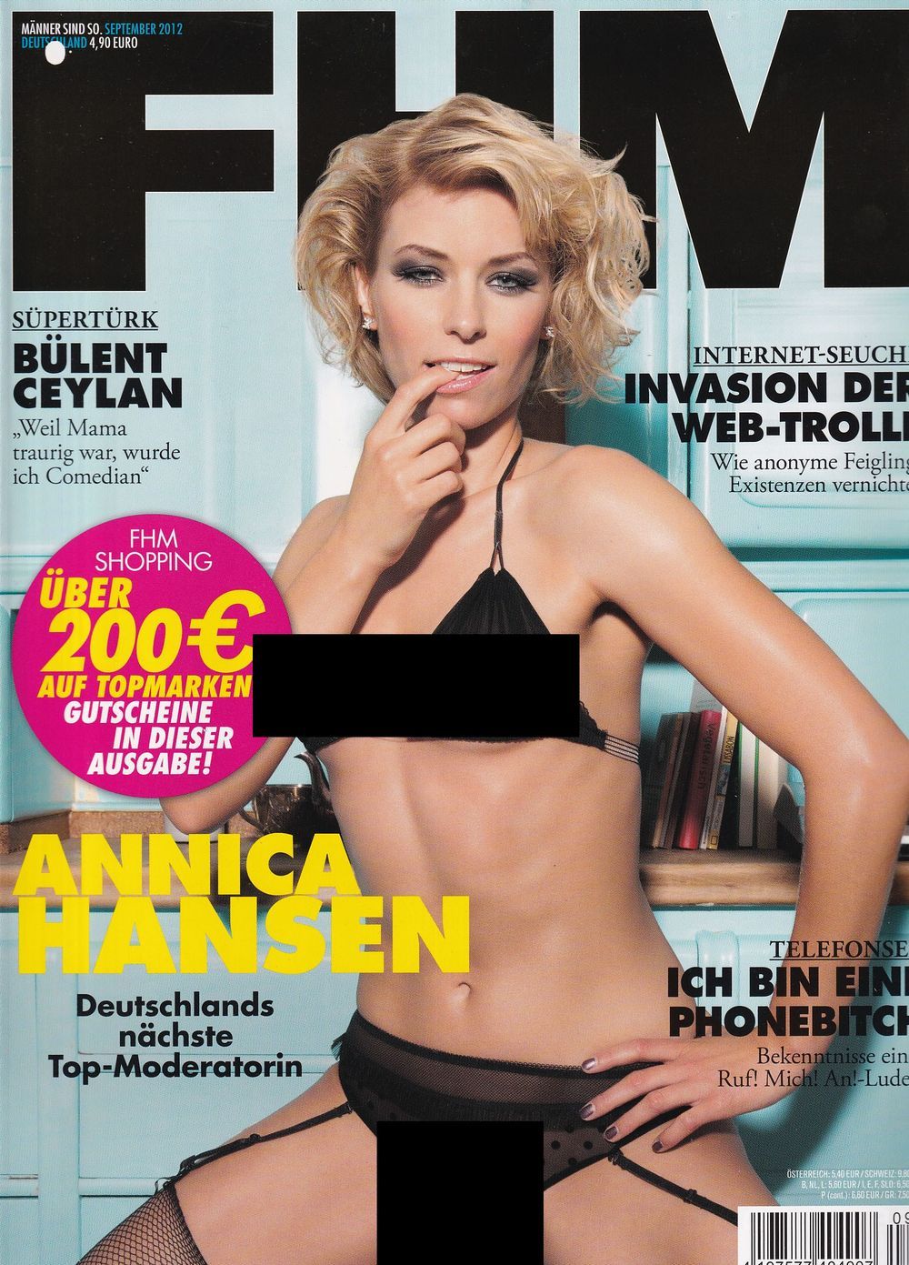 FHM Magazin Deutschland 2012-09 Annica Hansen Jess Bailey #142