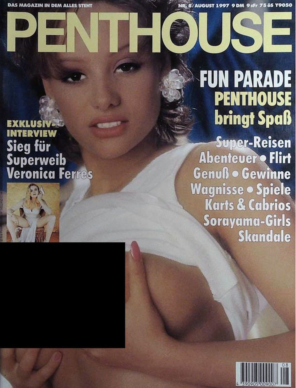 Penthouse Magazin Deutschland 1997-08 Tamy Chapman Heidi Lynne Veronica Ferres Mimi
