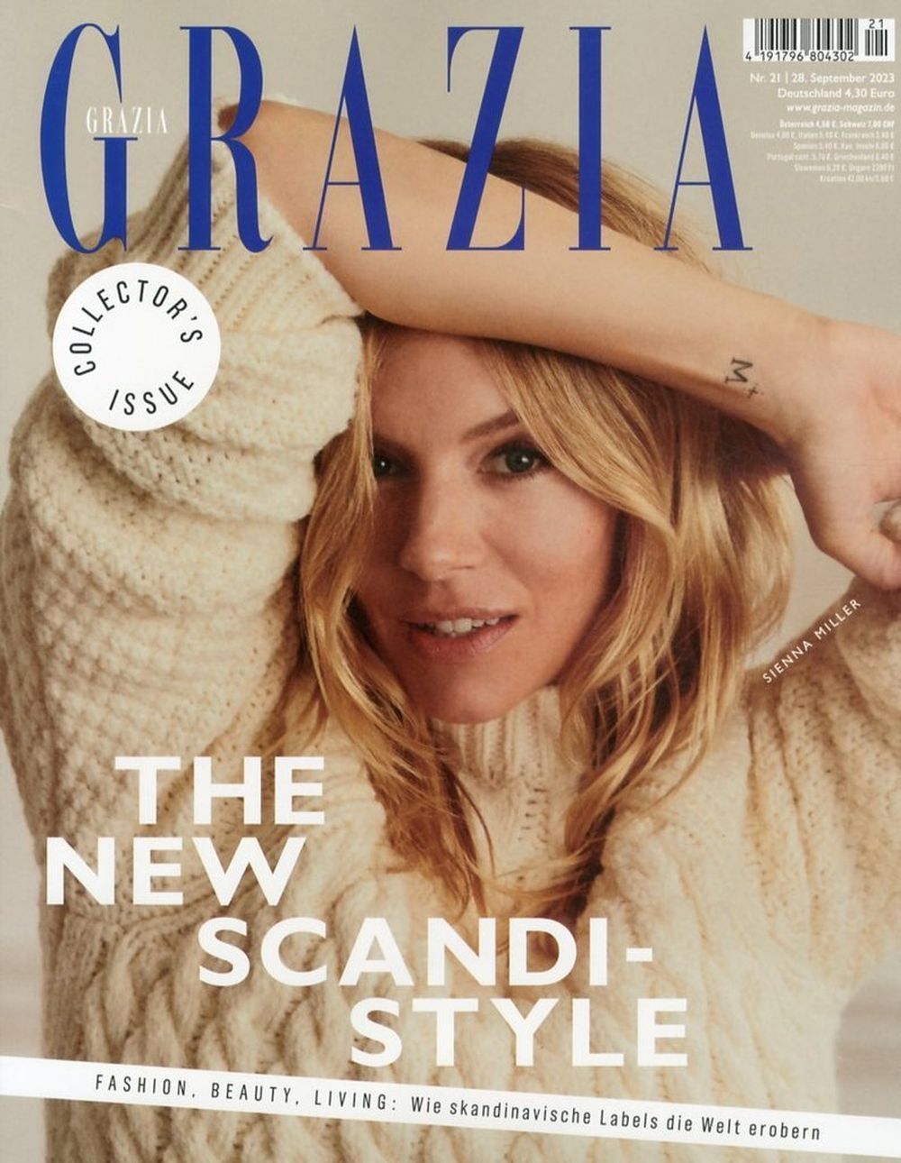 Grazia Magazin Deutschland 2023-21 Sienna Miller