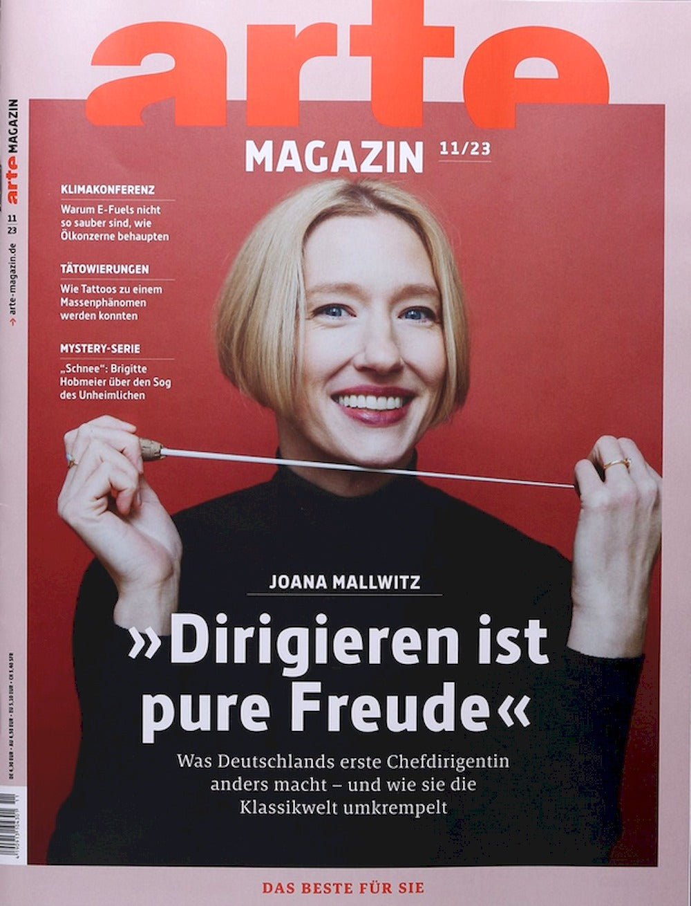 Arte Magazin Deutschland 2023-11 Joana Mallwitz