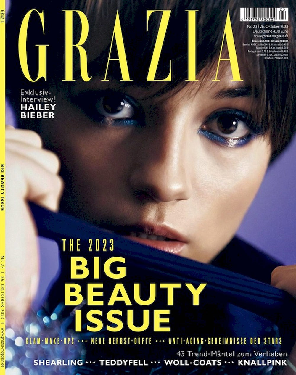 Grazia Magazin Deutschland 2023-23 Lisa-Marie Koroll Hailey Bieber