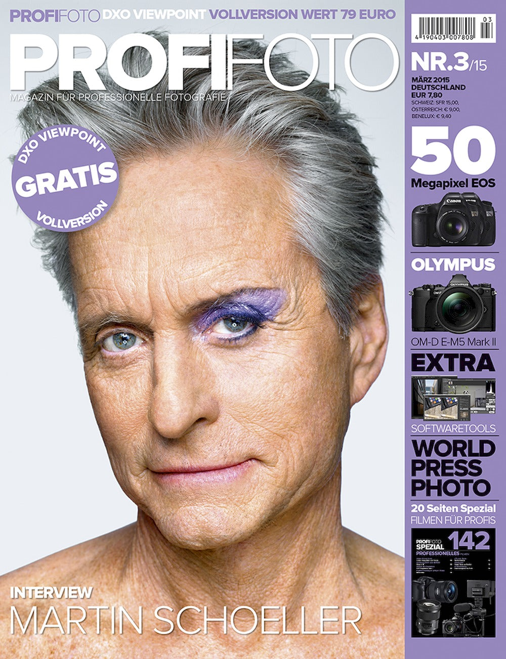 ProfiFoto Magazin Deutschland 2015-03 Michael Douglas