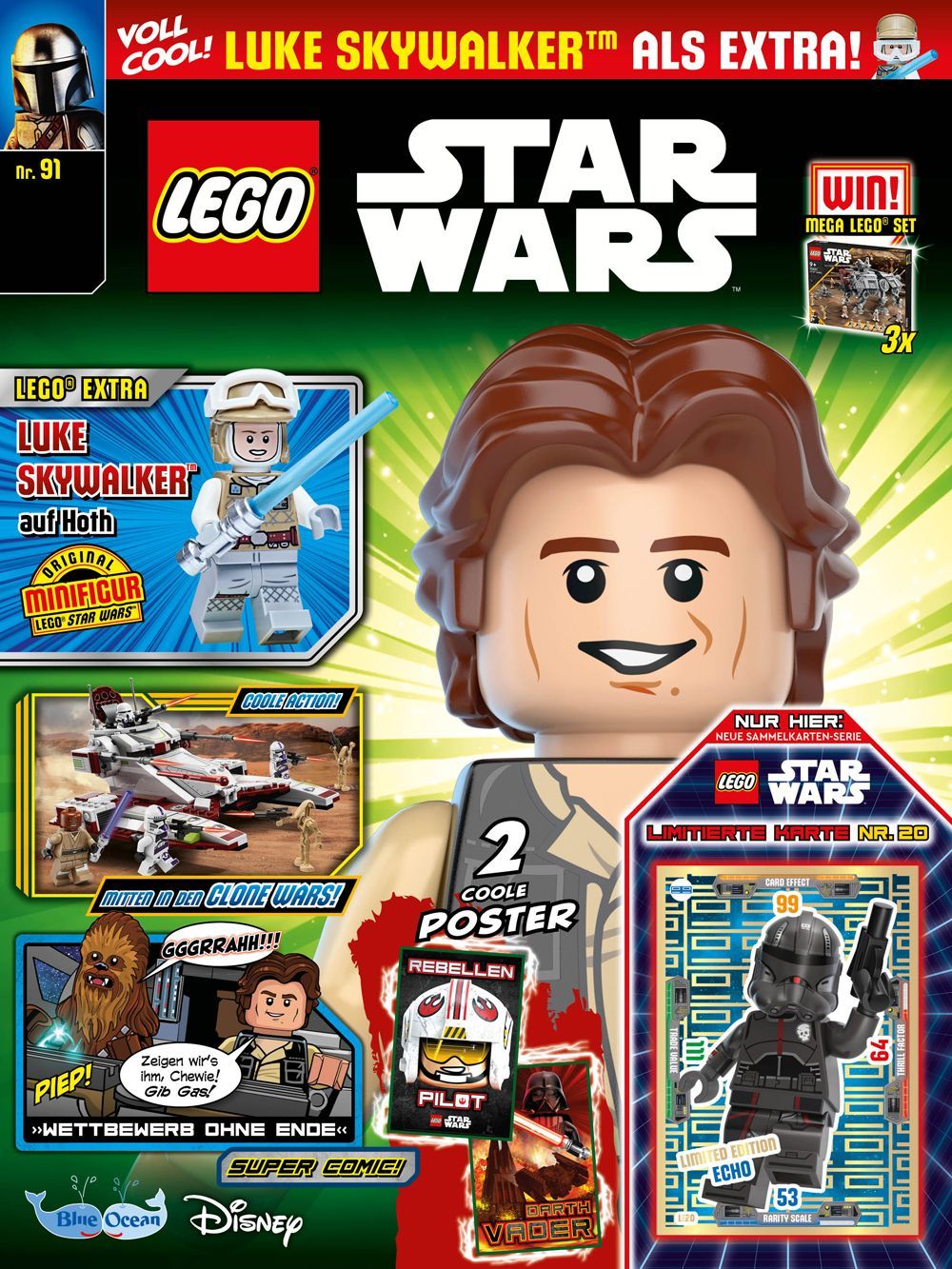 Lego Star Wars Magazin Deutschland 2022 #91 Luke Skywalker