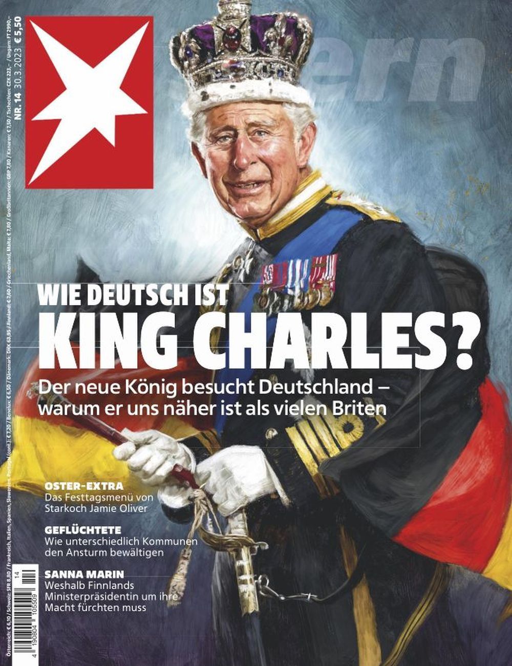 Stern Magazin Deutschland 2023-14 King Charles