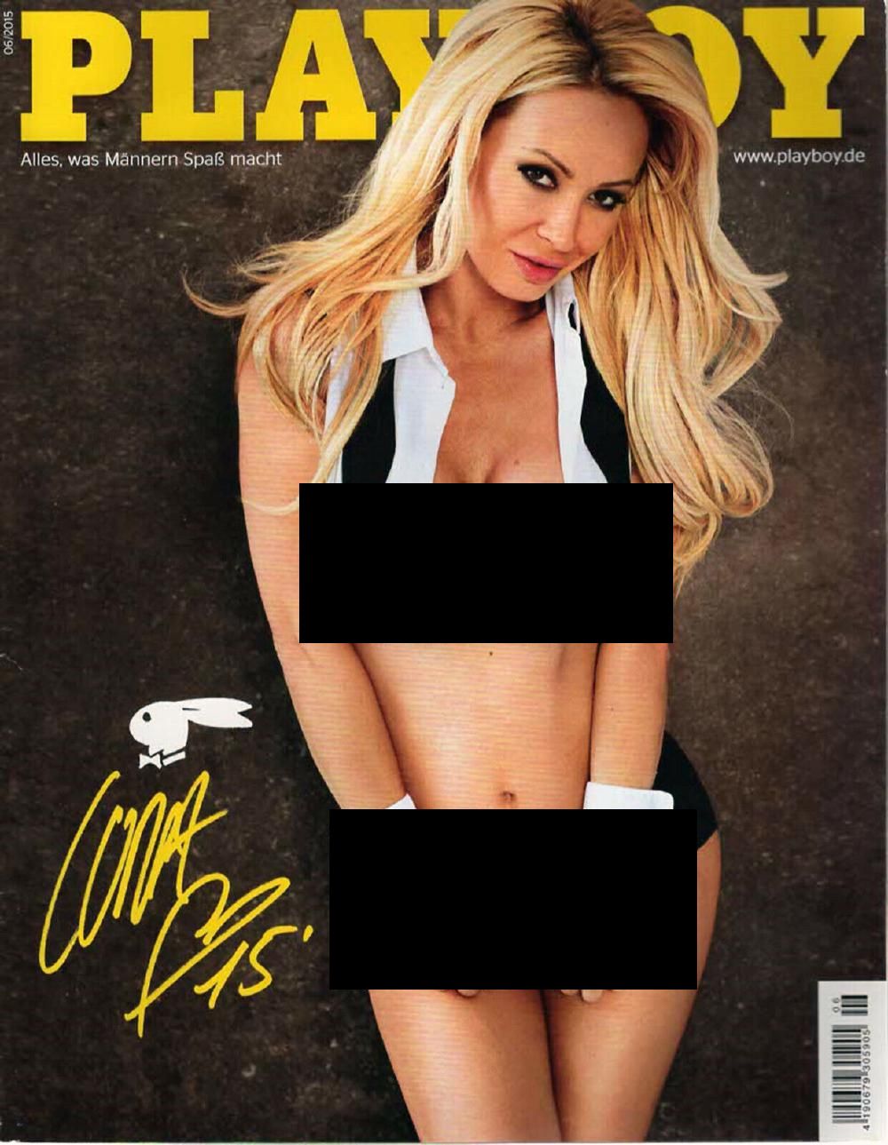 Playboy Magazin Deutschland 2015-06 Cora Schumacher Edition