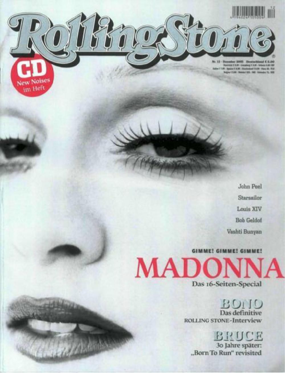 Rolling Stone Magazin Deutschland 2005-12 Madonna
