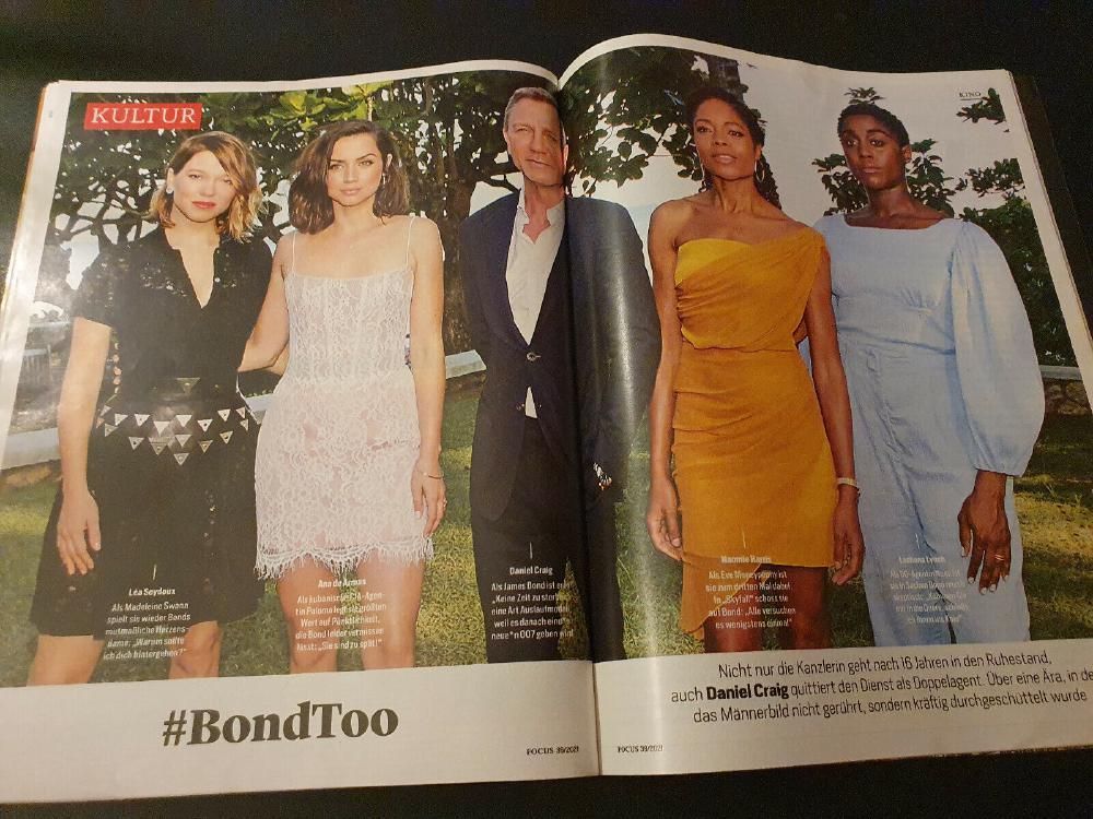 Focus Magazin Deutschland 2021-39 Daniel Craig