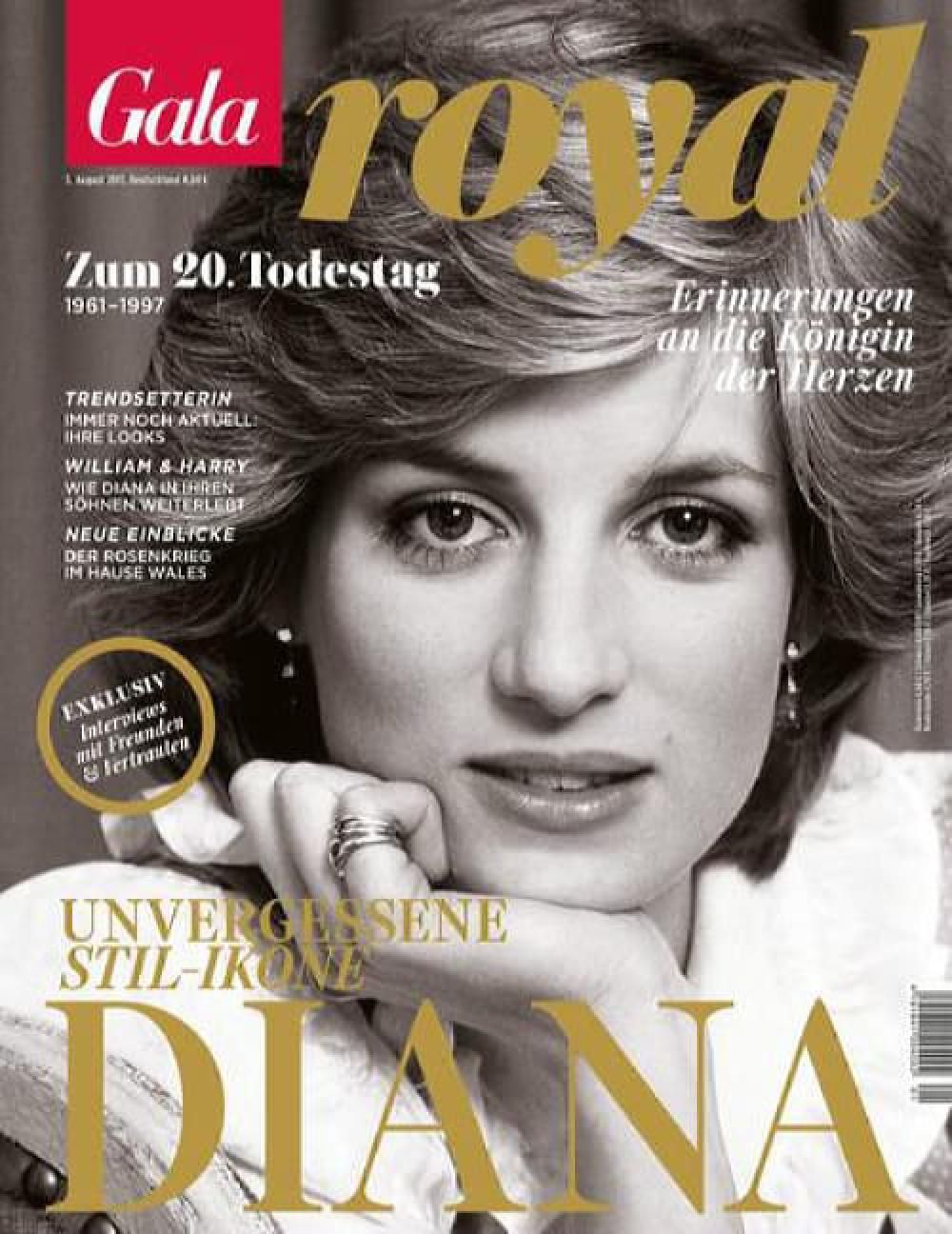Gala Royal Magazin Deutschland 2017-01 Lady Diana Spencer Princess Diana Of Wales