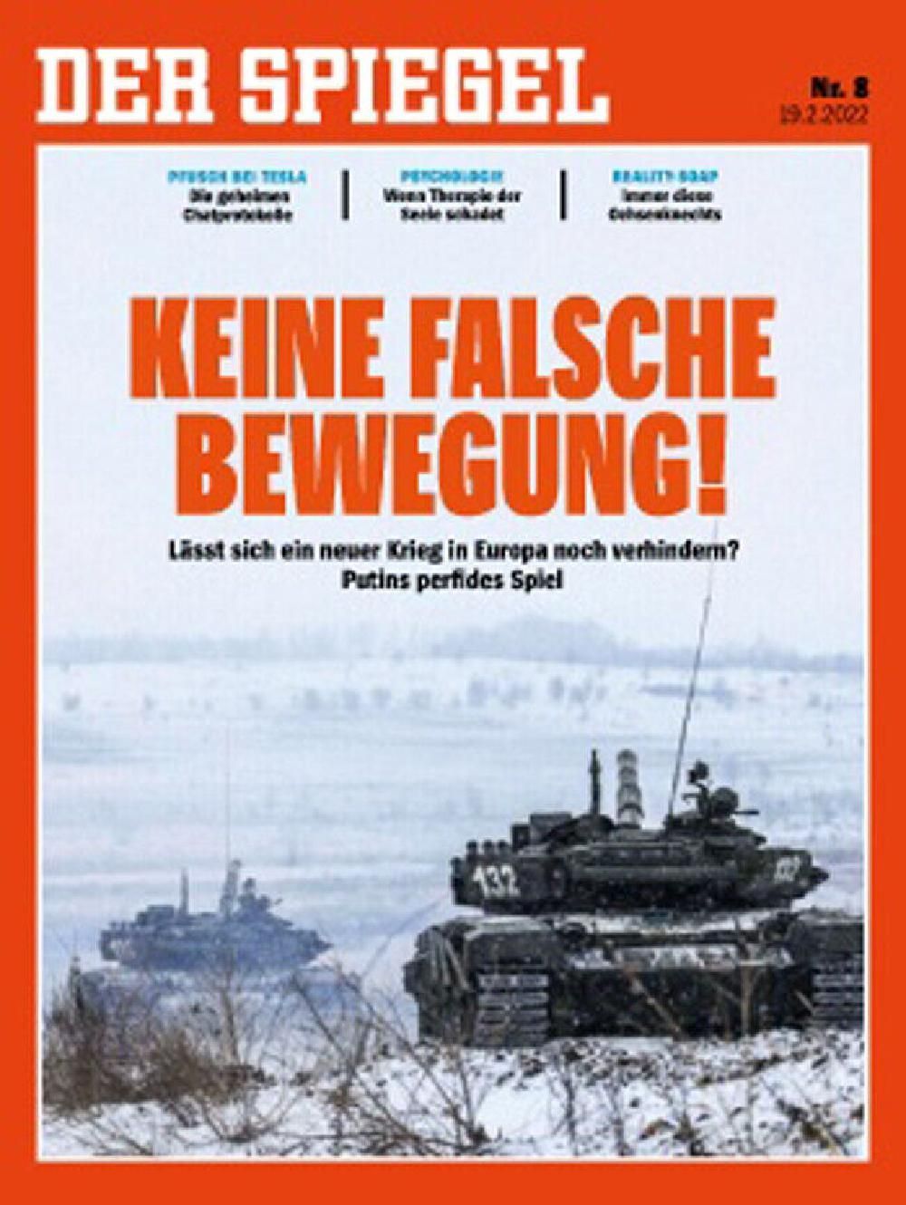 Der Spiegel Magazin Deutschland 2022-08 Putin War Europe
