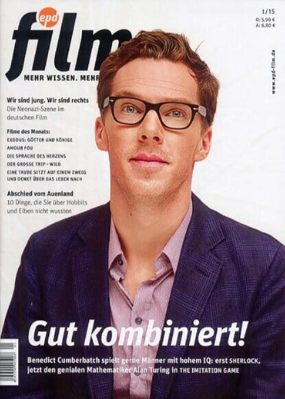 EPD Film Magazin Deutschland 2015-01 Benedict Cumberbatch