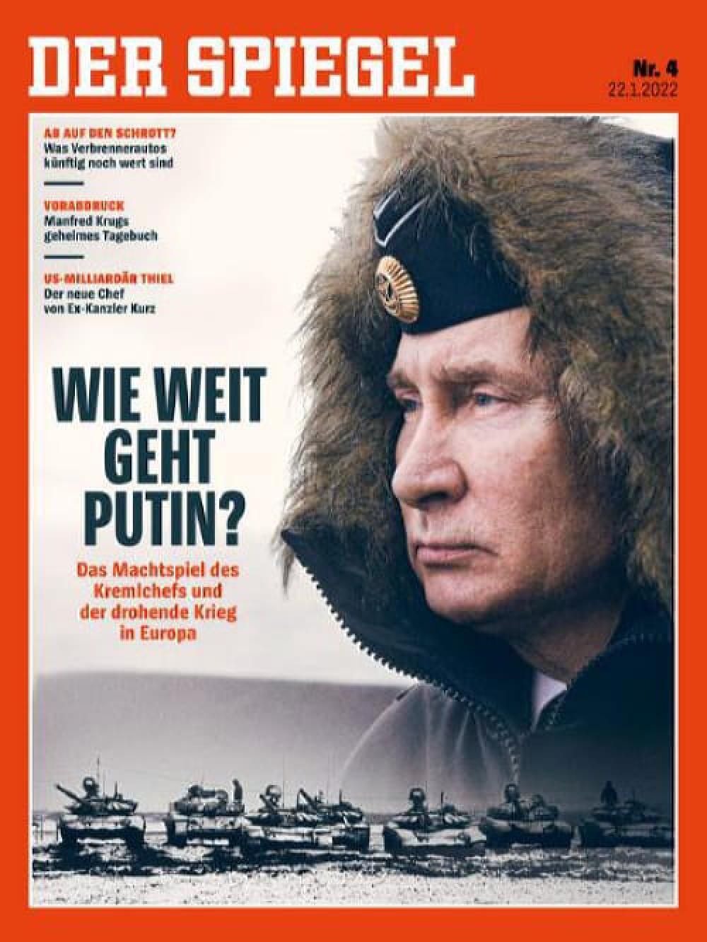 Der Spiegel Magazin Deutschland 2022-04 Putin