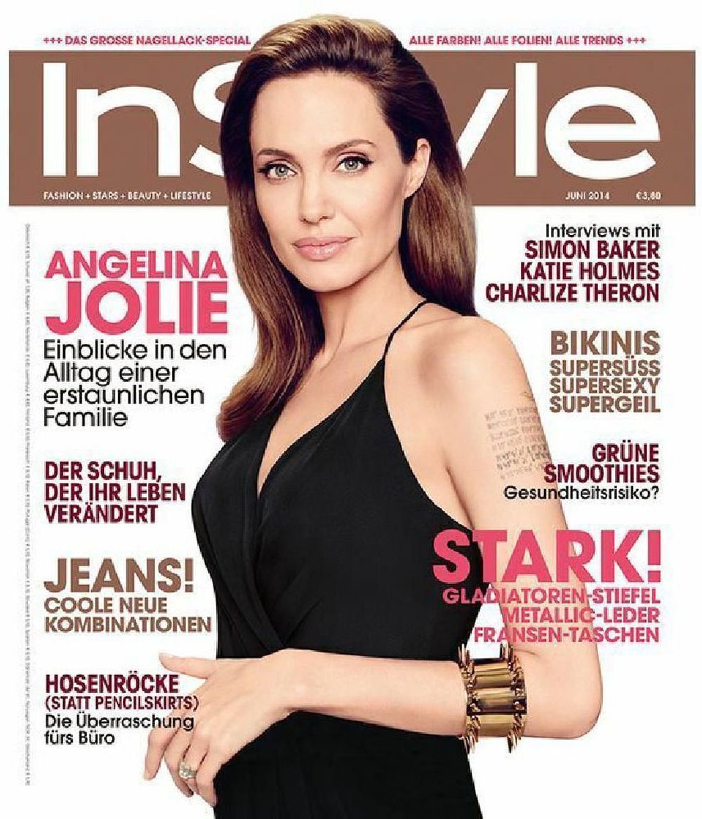 InStyle Magazin Deutschland 2014-06 Angelina Jolie