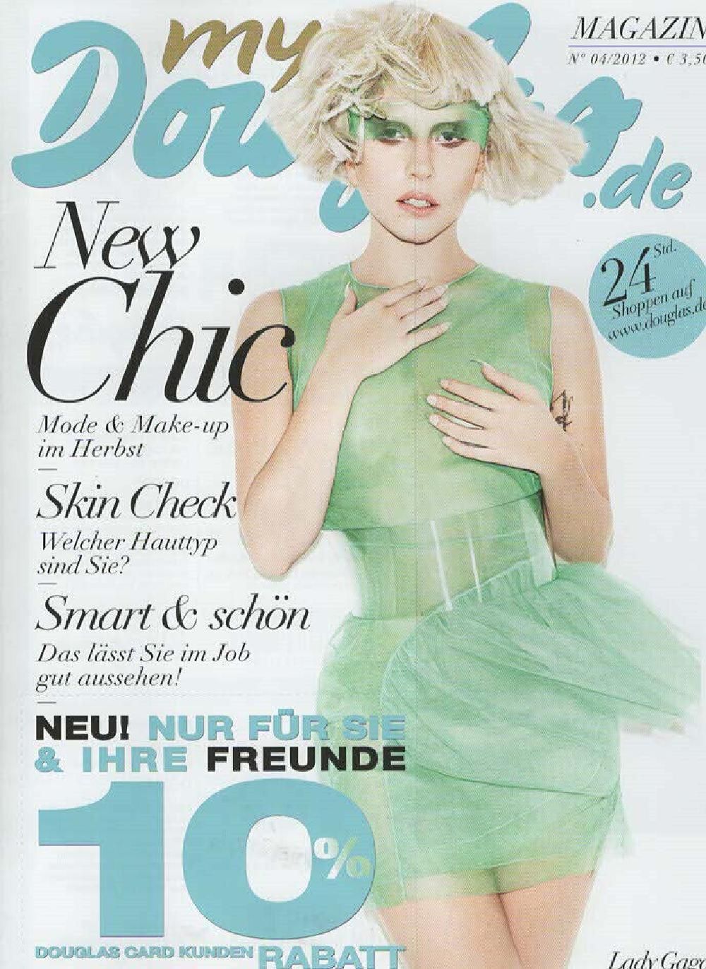 Douglas Magazin Deutschland 2012-04 Lady Gaga