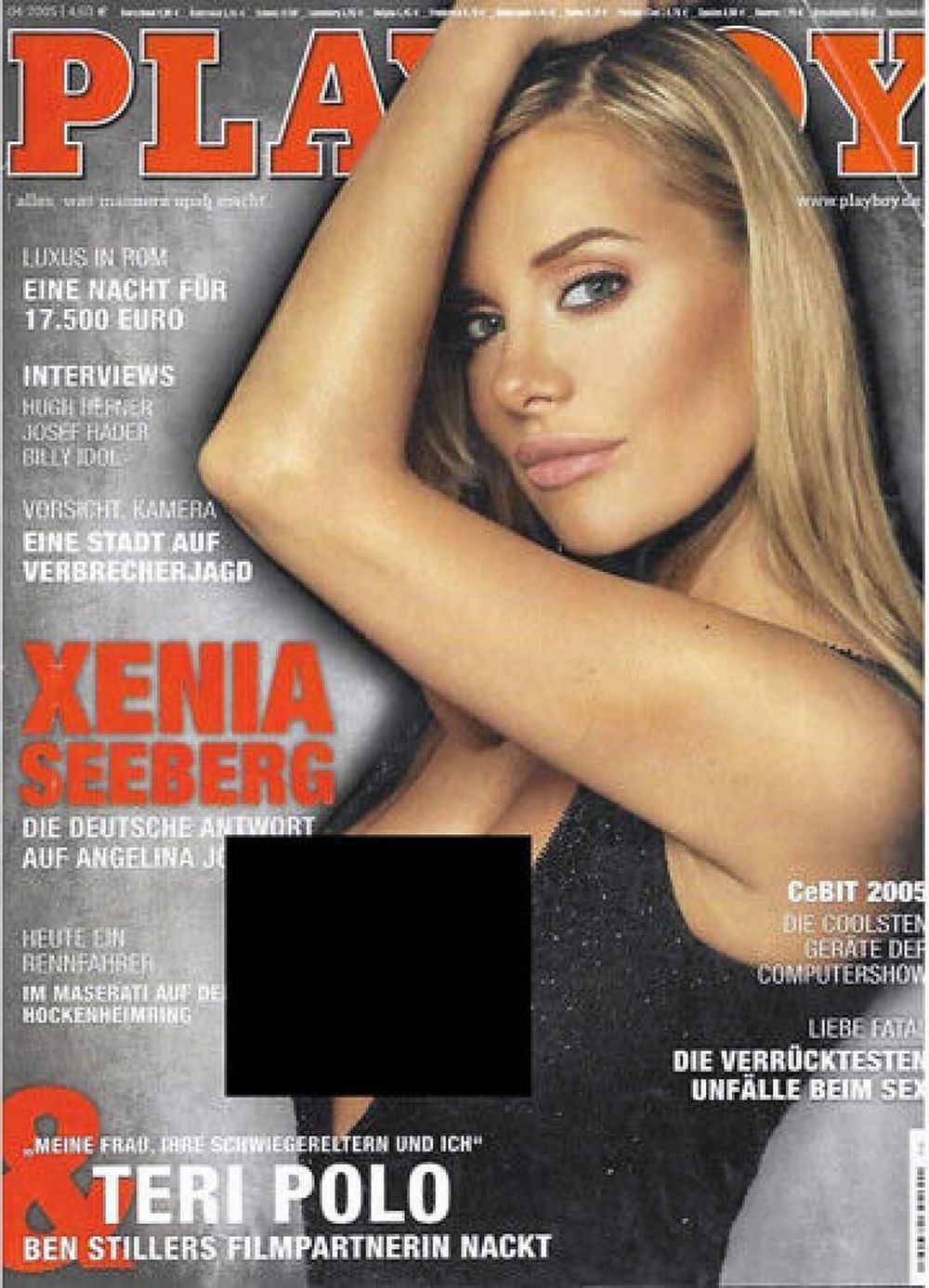 Playboy Magazin Deutschland 2005-04 Xenia Seeberg Teri Polo