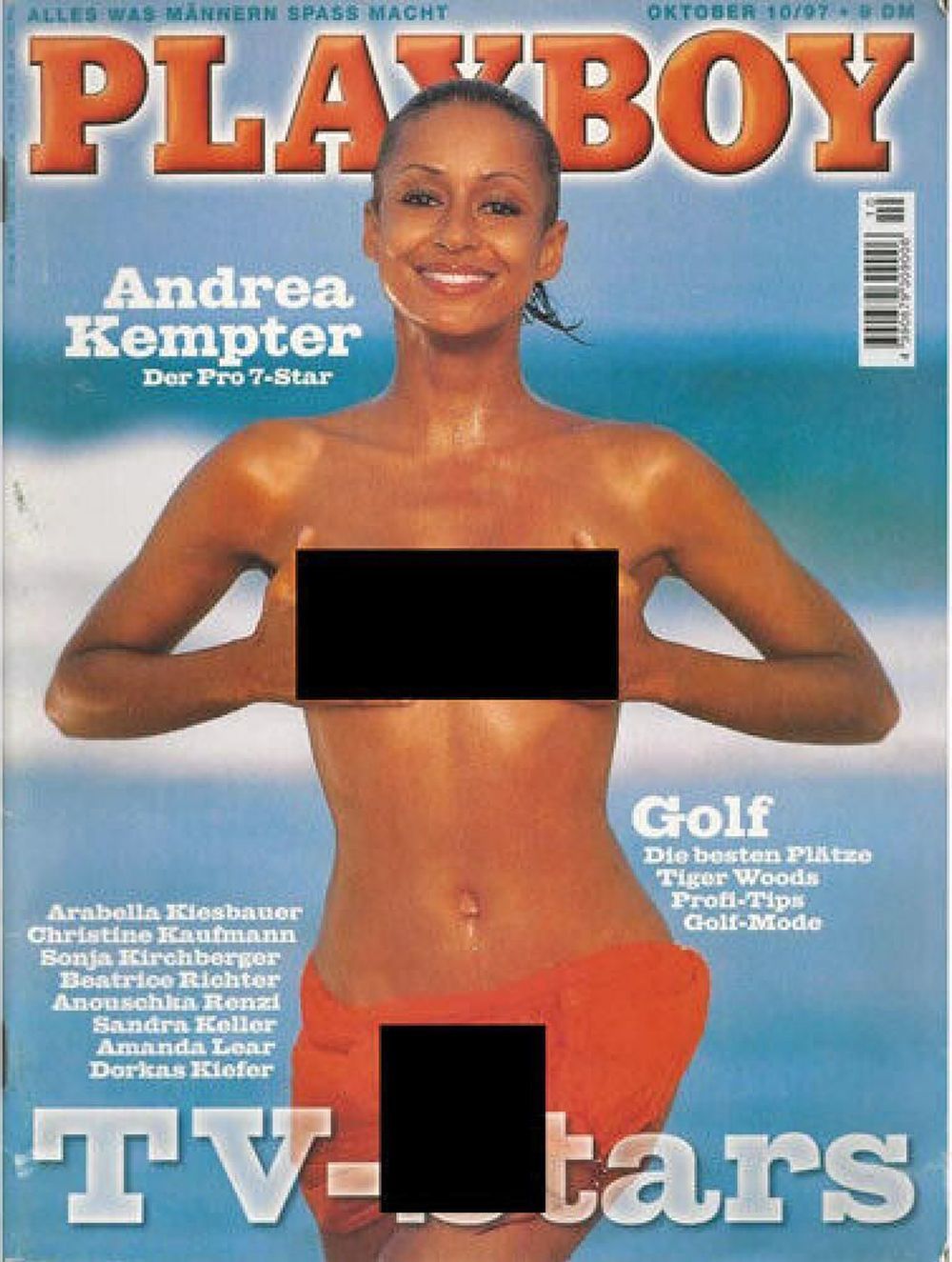 Playboy Magazin Deutschland 1997-10 Andrea Kempter Anouschka Renzi Amanda Lear