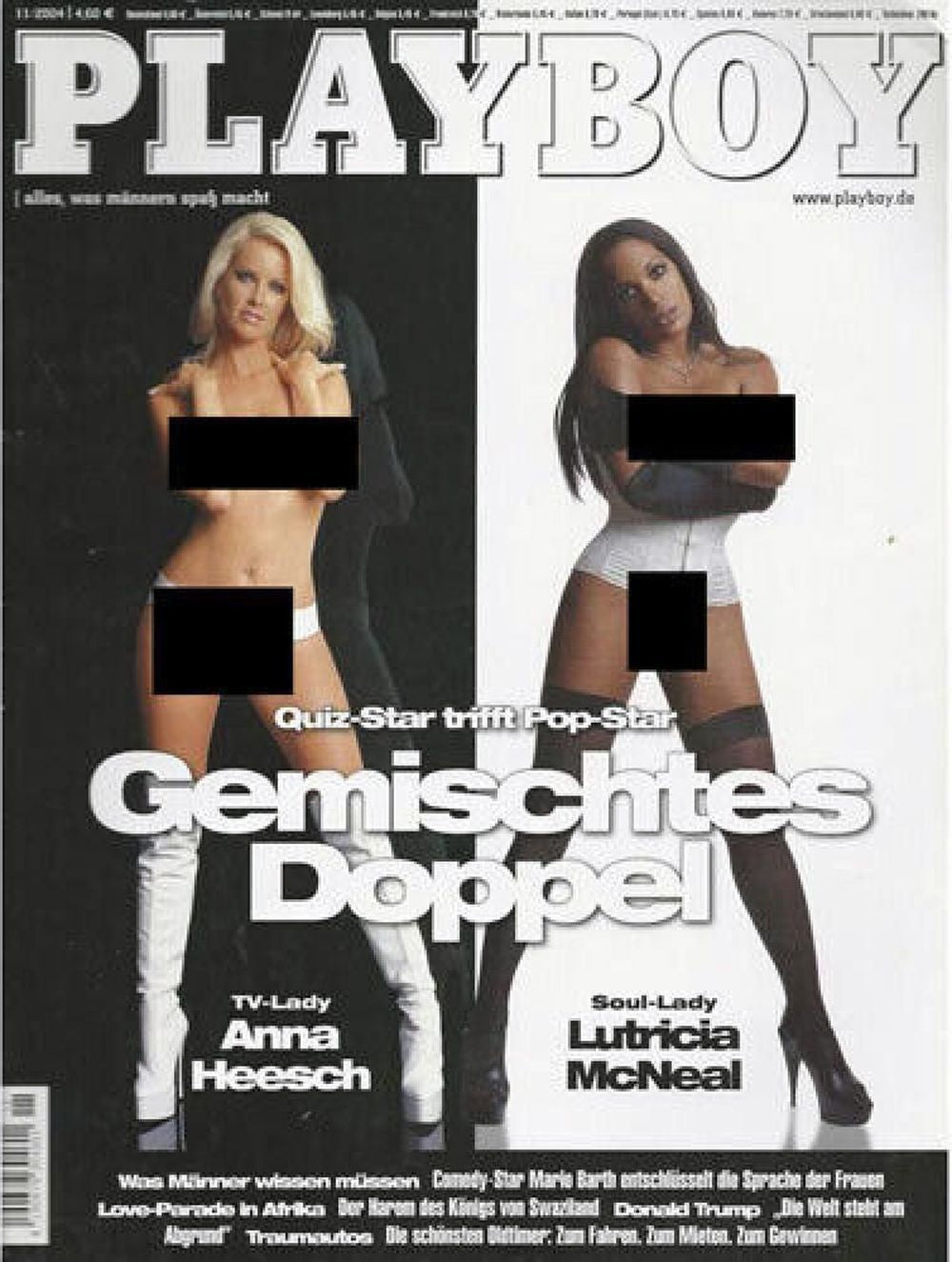 Playboy Magazin Deutschland 2004-11 Anna Heesch Lutricia McNeal