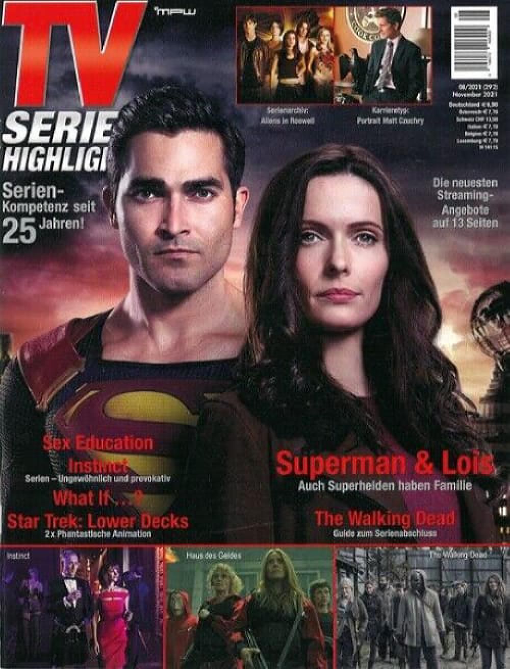 TV Serien Highlights Magazin Deutschland 2021 #292 Superman Lois