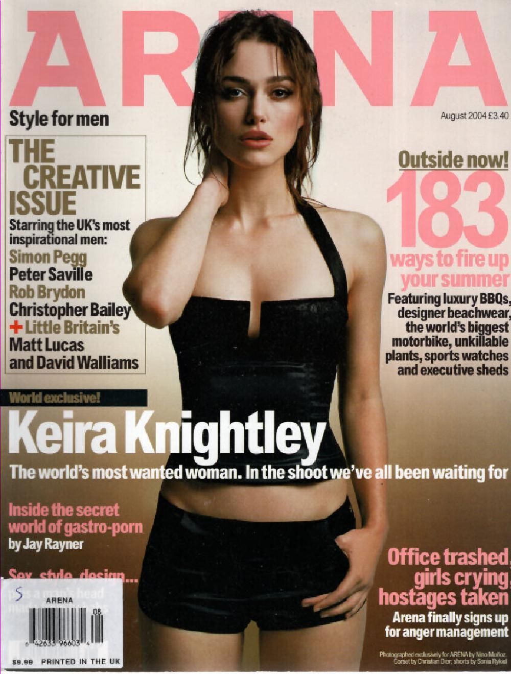 Arena Magazin UK 2004-08 Keira Knightley