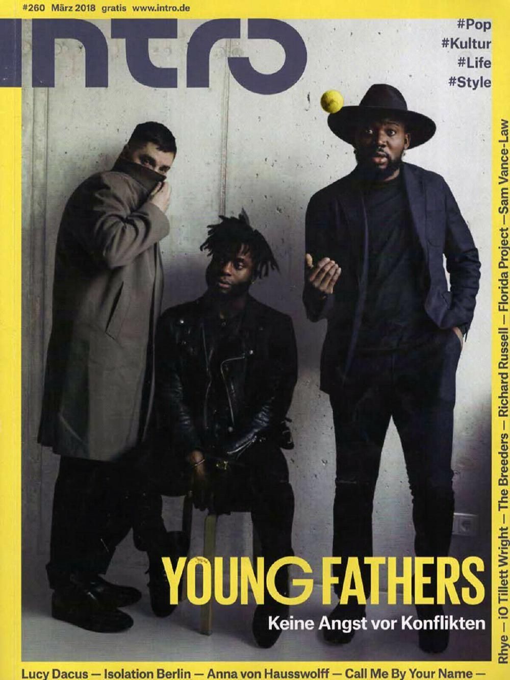 Intro Magazin Deutschland 2018 #260 Young Fathers Lucy Dacus The Breeders