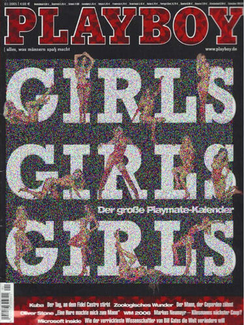 Playboy Magazin Deutschland 2005-01 Playmates