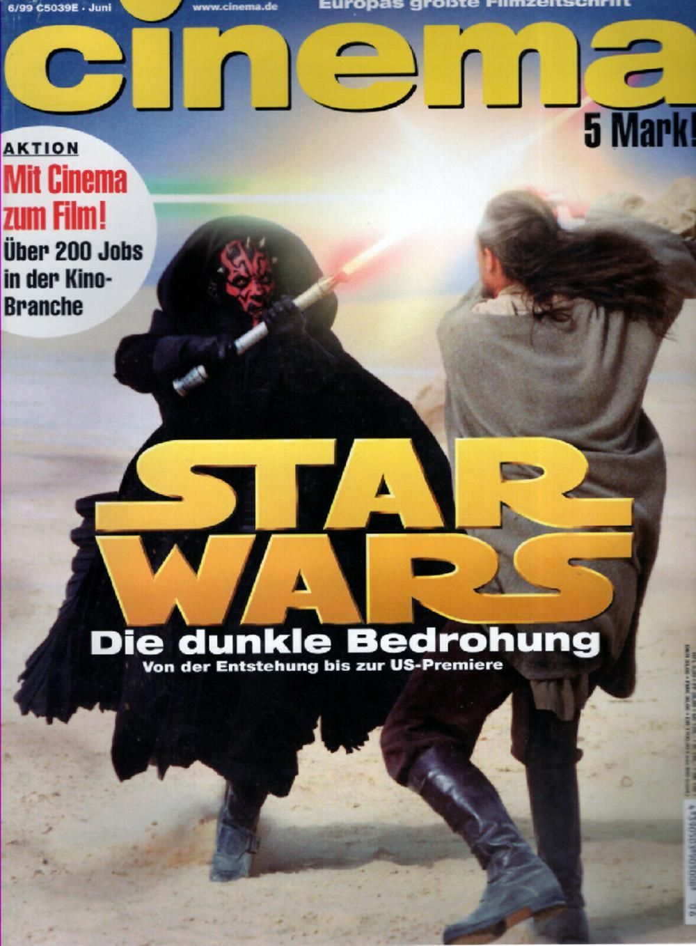 Cinema Magazin Deutschland 1999-06 Star Wars