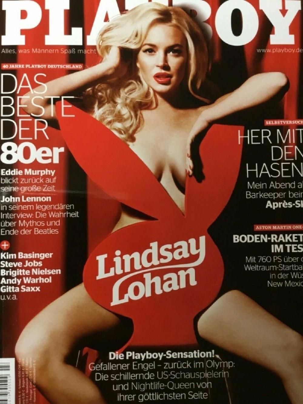 Playboy Magazin Deutschland 2012-03 Lindsay Lohan