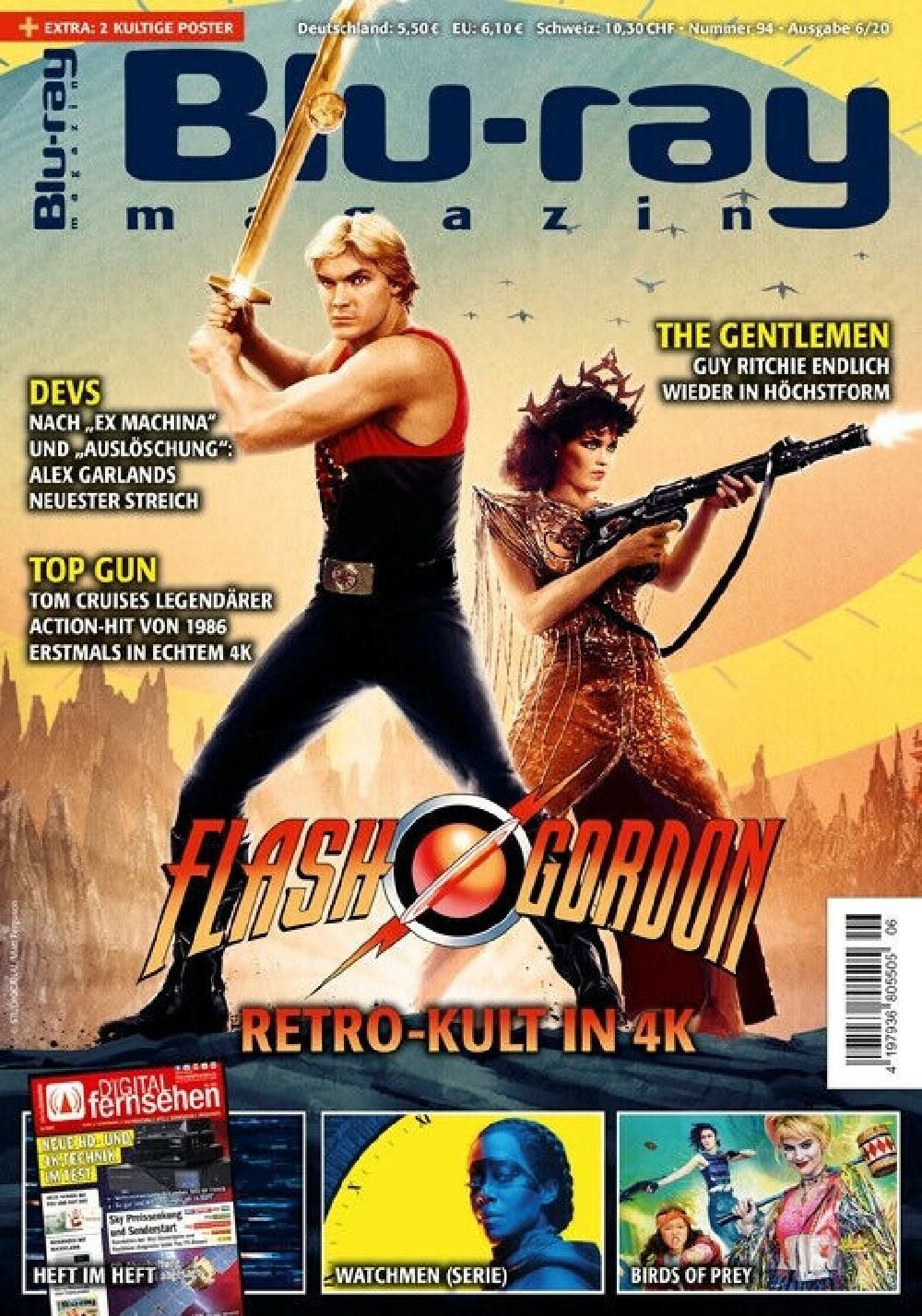 Blu Ray Magazin Deutschland 2020-06 Sam J. Jones Flash Gordon