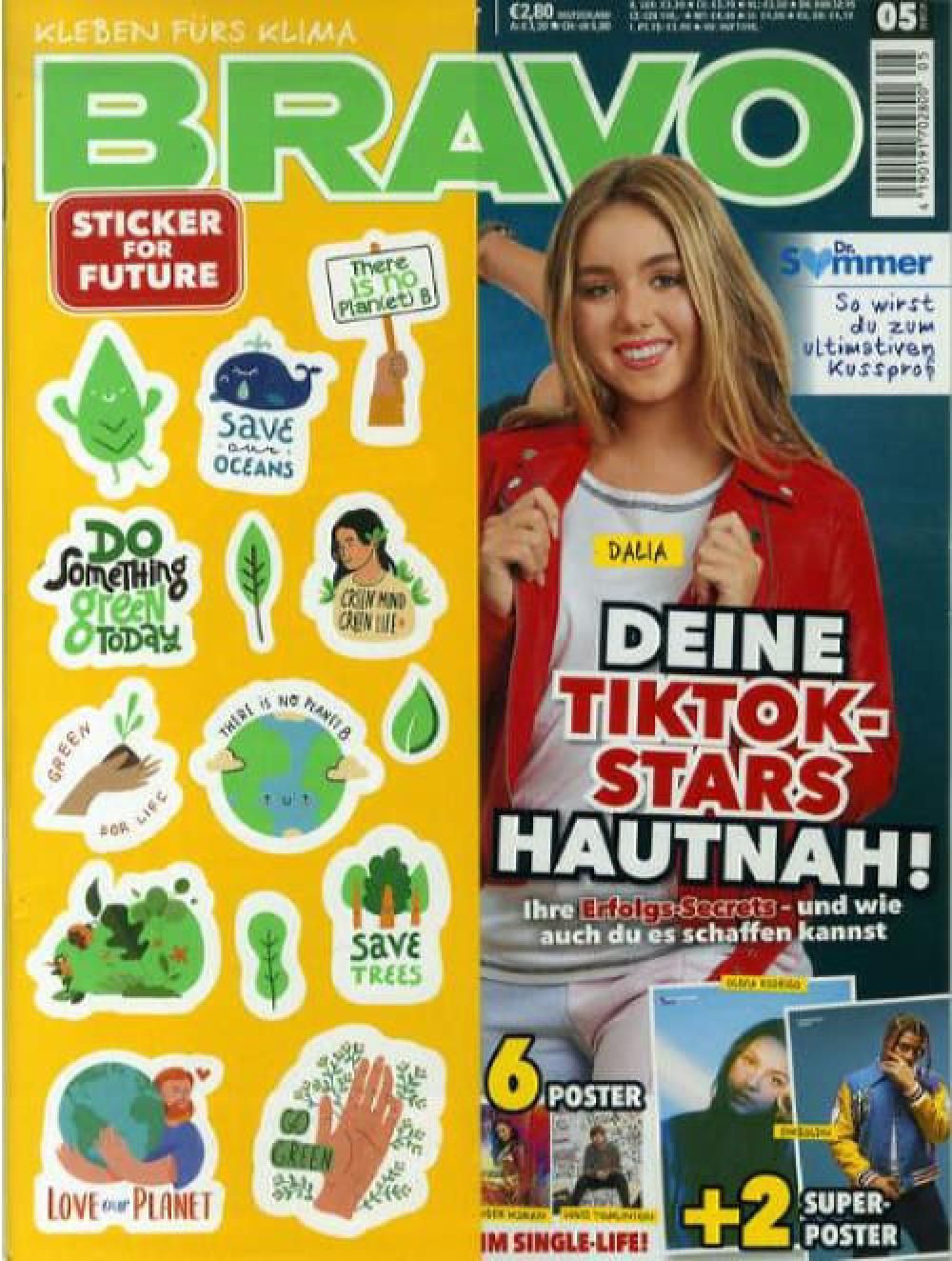 Bravo Magazin Deutschland 2021-05 Nic Kaufmann Dalia Ava Max Apache 207 Bausa